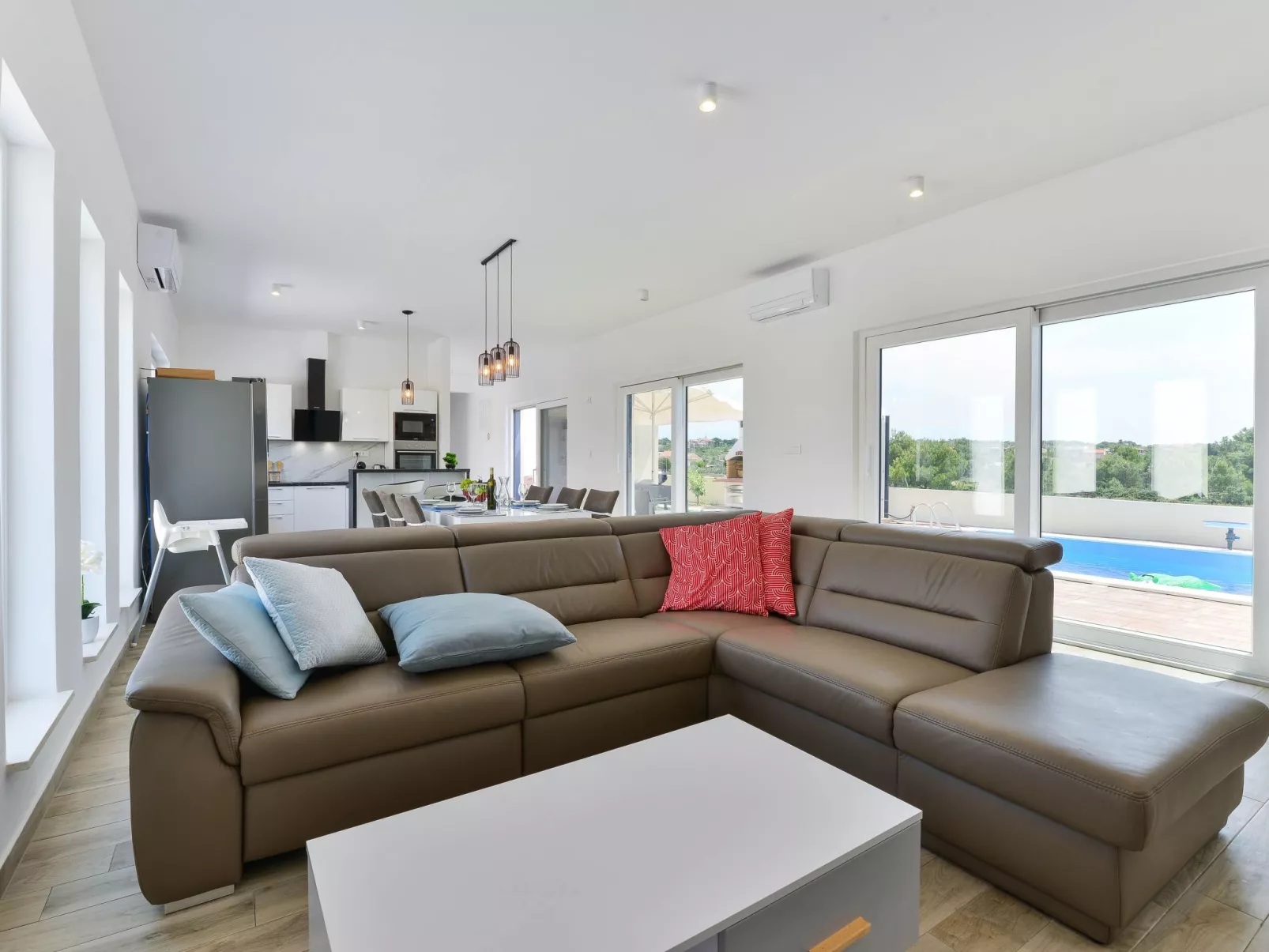 Villa in Vrsi 01 mit beheiztem Pool - TA Leut Agency-Dedans