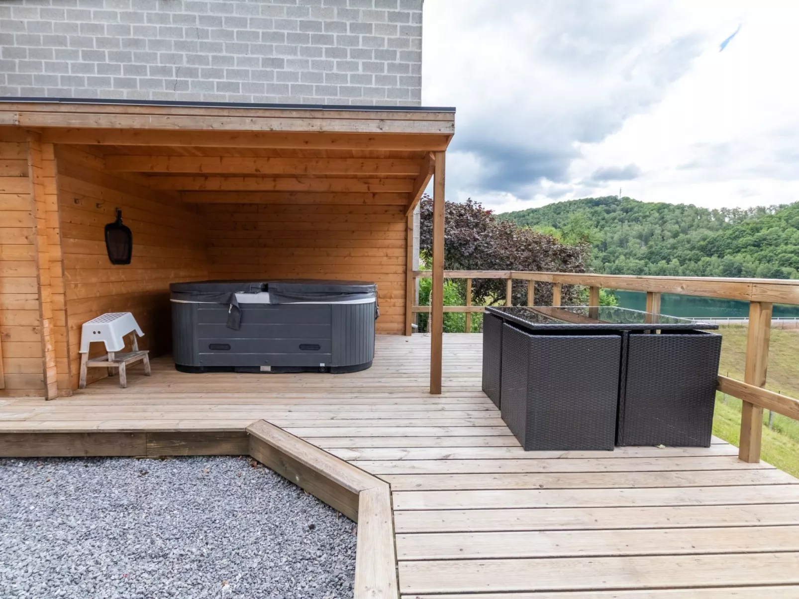 Duplex Ferme Simon 4p mit Jacuzzi und Sauna-Outside