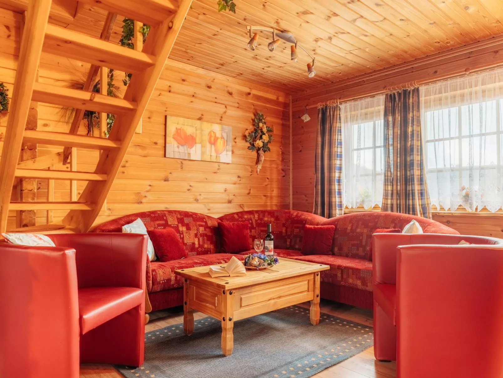 Idyllisch gelegenes Blockhaus - Hunde willkommen