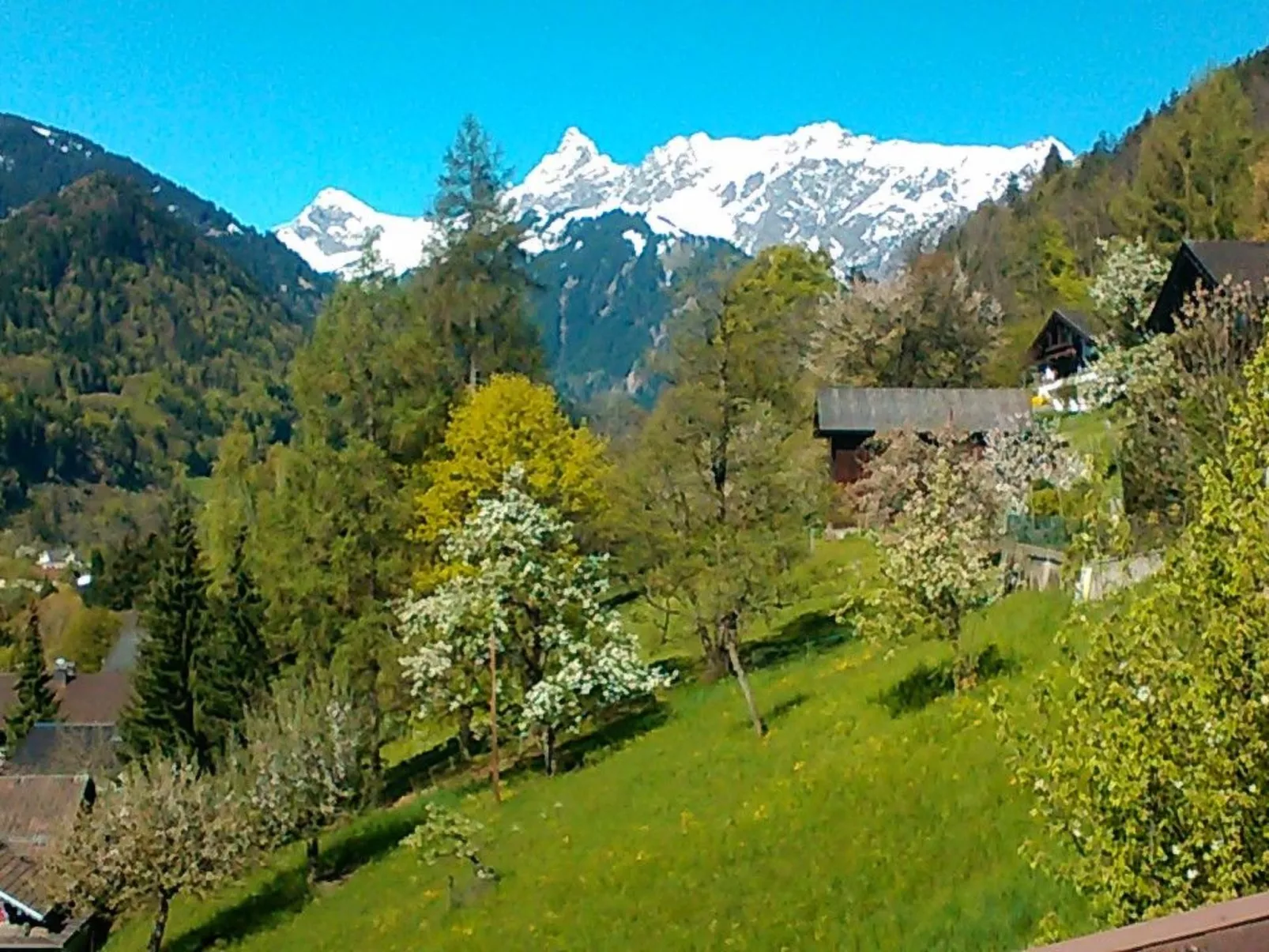 Romantisches Chalet in den Bergen