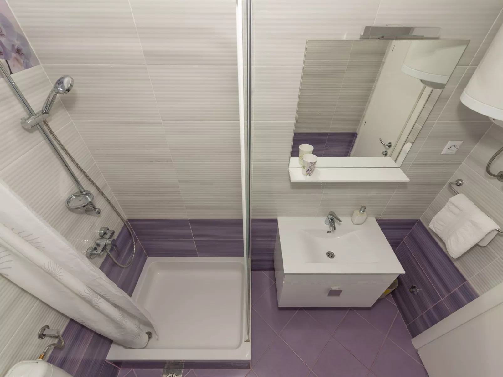 Mit Balkon und Garten sowie Meerblick