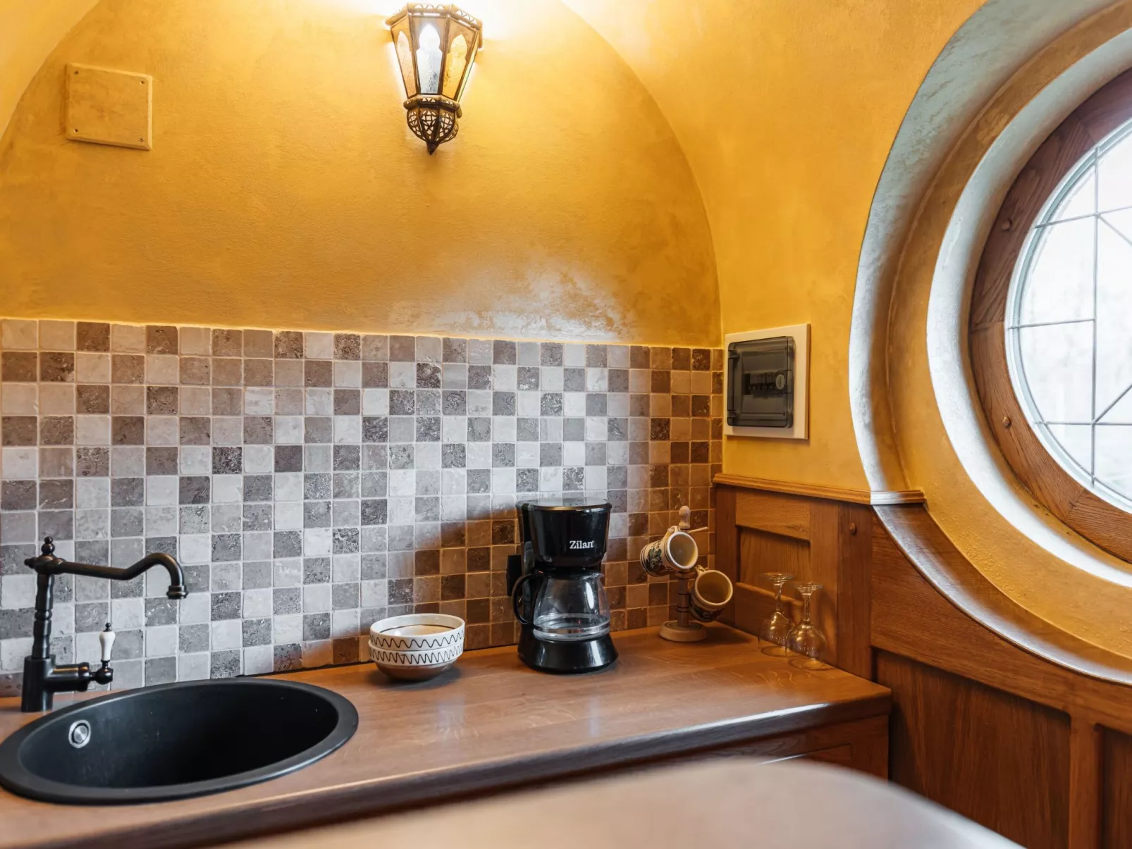 Hobbit House-Drinnen