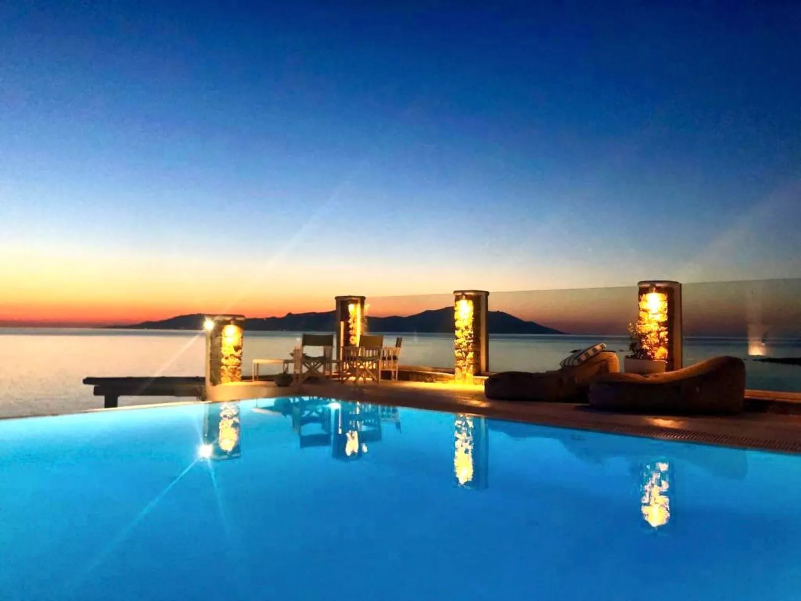 "Calypso Sunset" mit Terrasse-Dehors