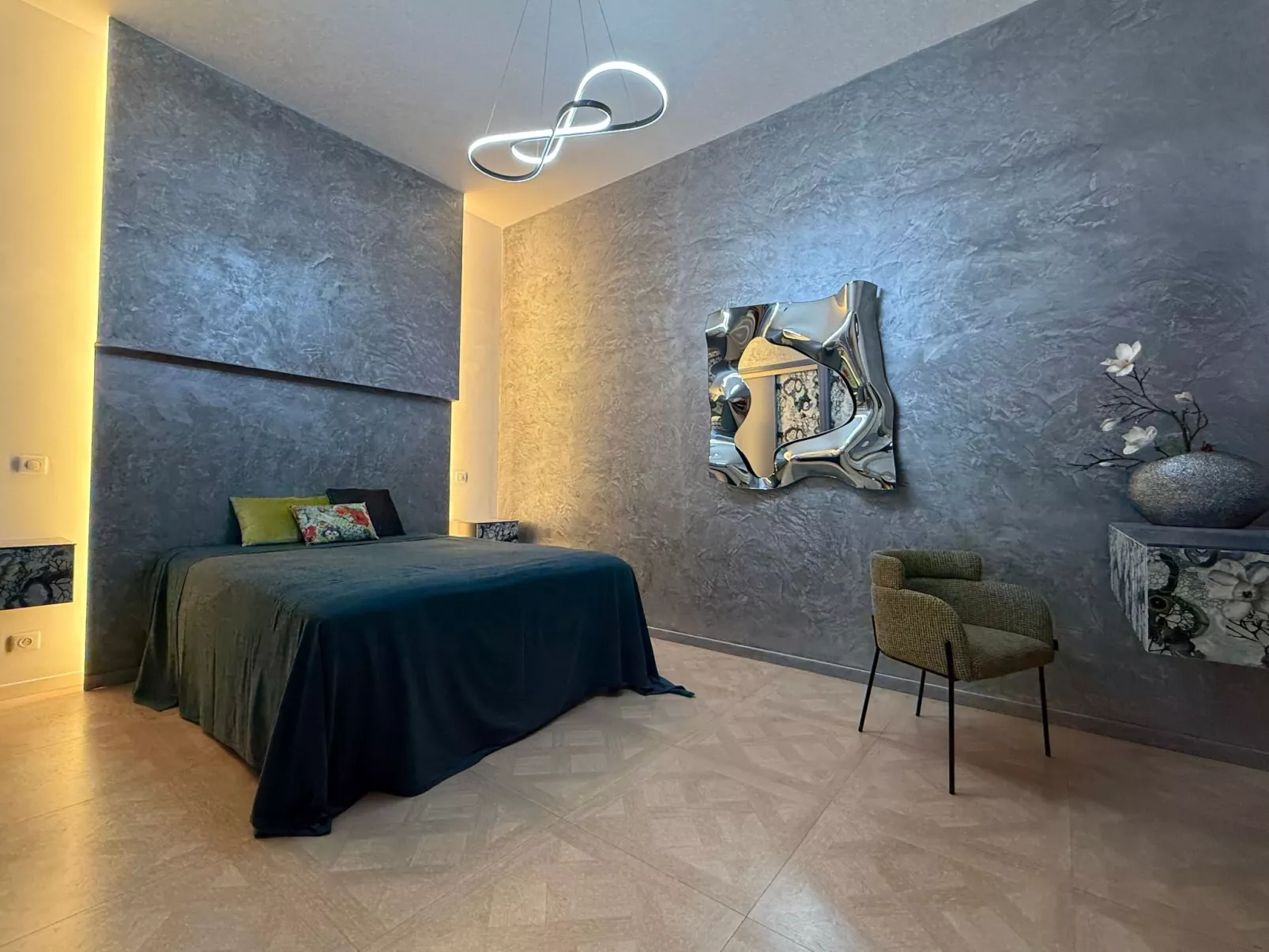 Apartment Terrasse Panoramablick auf den Golf-Dedans