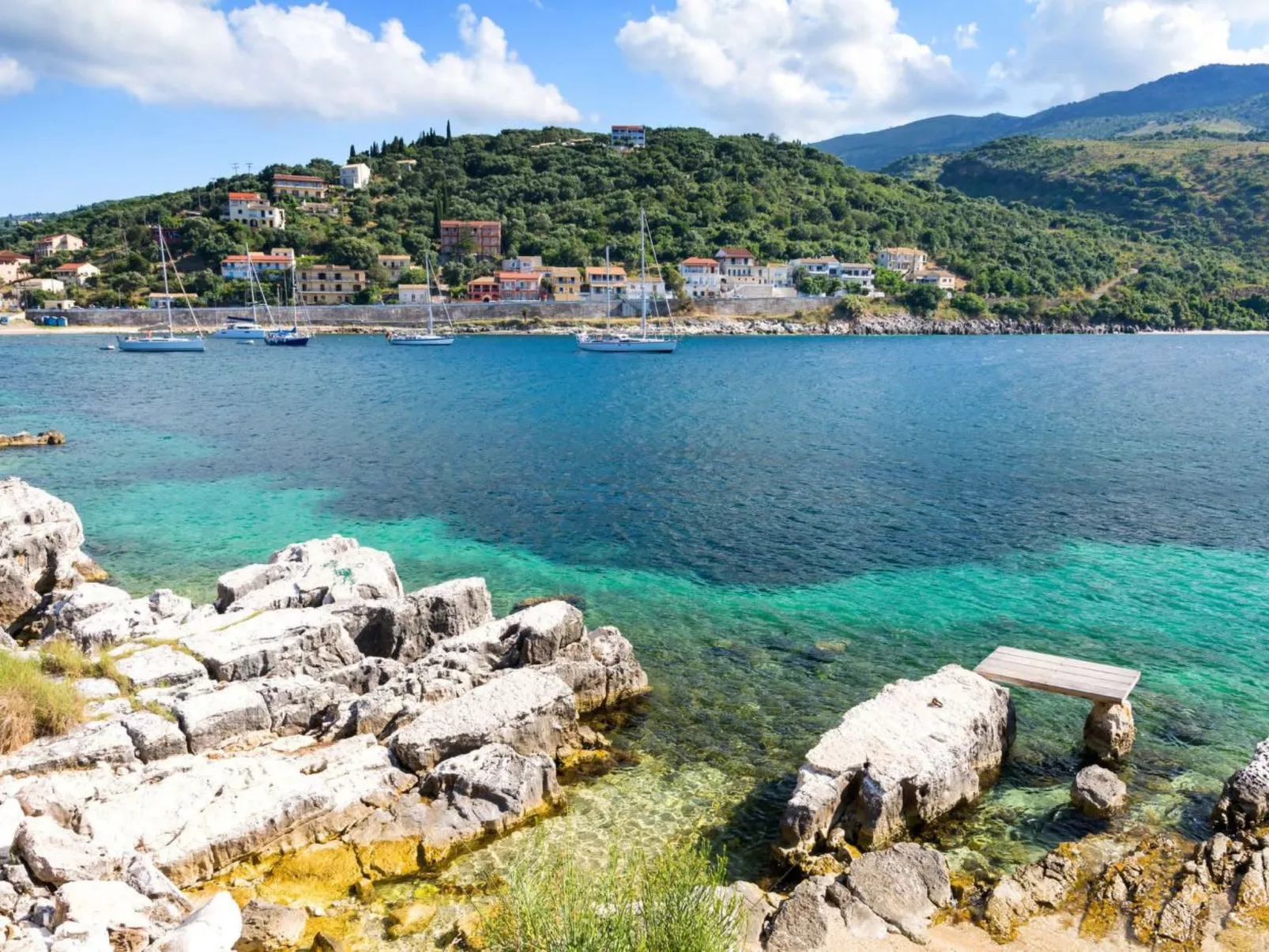 Stilvolle Erdgeschosswohnung Wave Tessera in Kassiopi