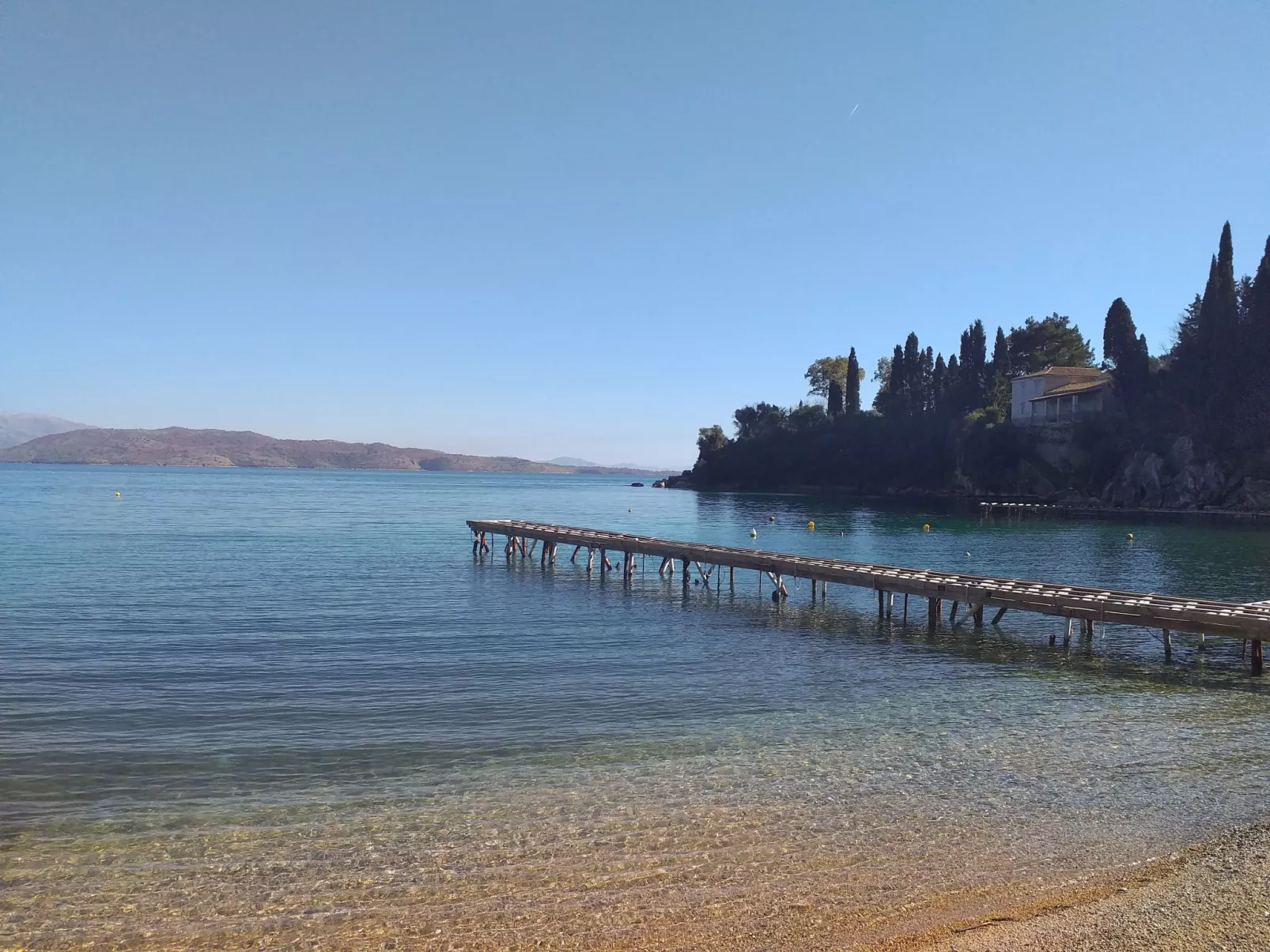 Villa Amfiliki in der Nähe der Agni-Bucht mit privatem Pool