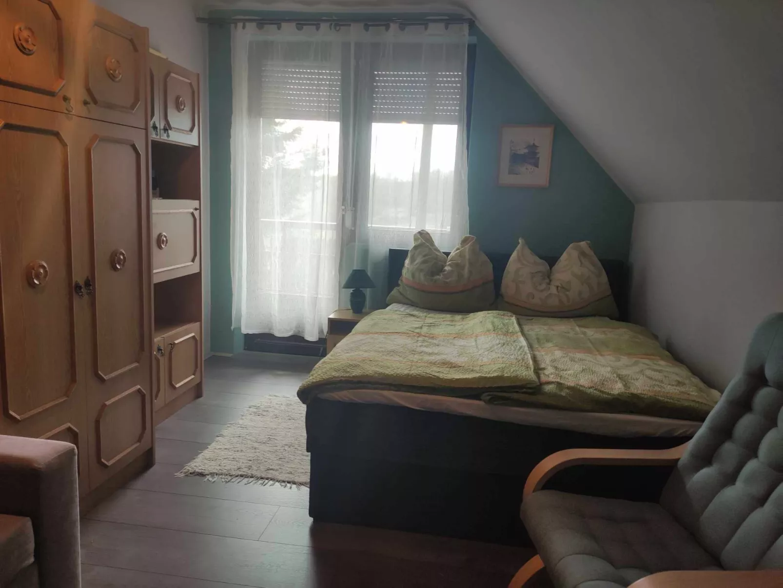 Appartement mit Grill-Dedans