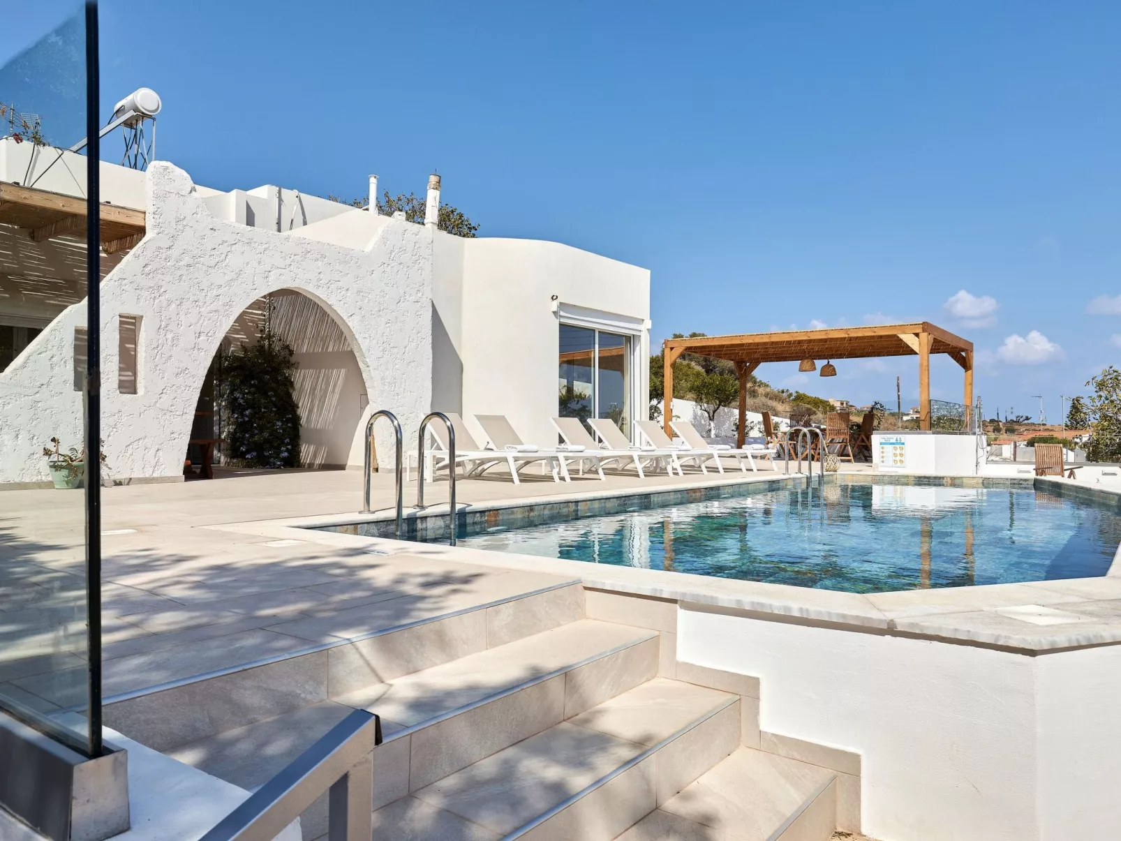 Villa Elena mit privatem beheiztem Schwimmbad-Dehors