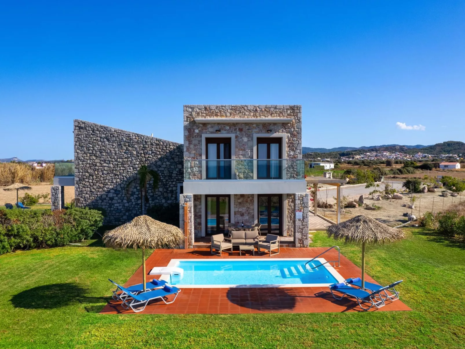 Einzigartige Steinvilla Diagoras-Dehors