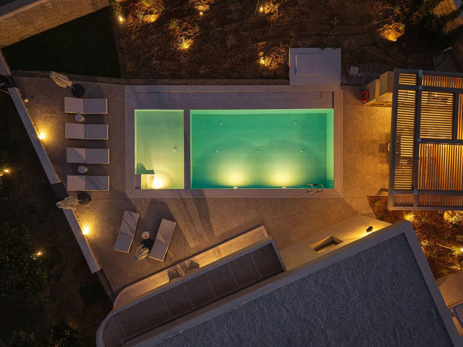 "Villa Portokalea", direkt am Meer