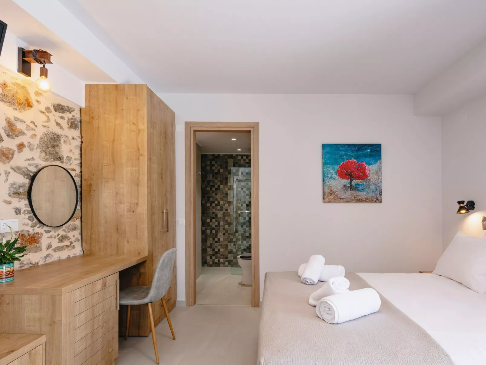 Berghütte "Kedros Villa" mit Bergblick-Dedans