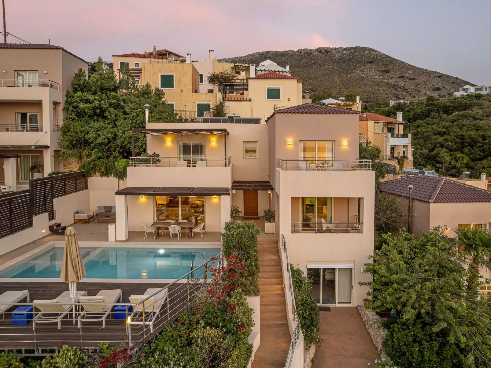 Adeste Seaview Villa I l Pool, BBQ und 900m zum Meer