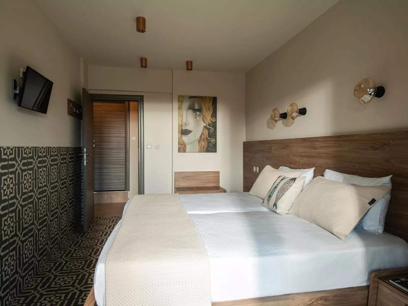 Elegantes Apartment im Erdgeschoss mit Gartenblick