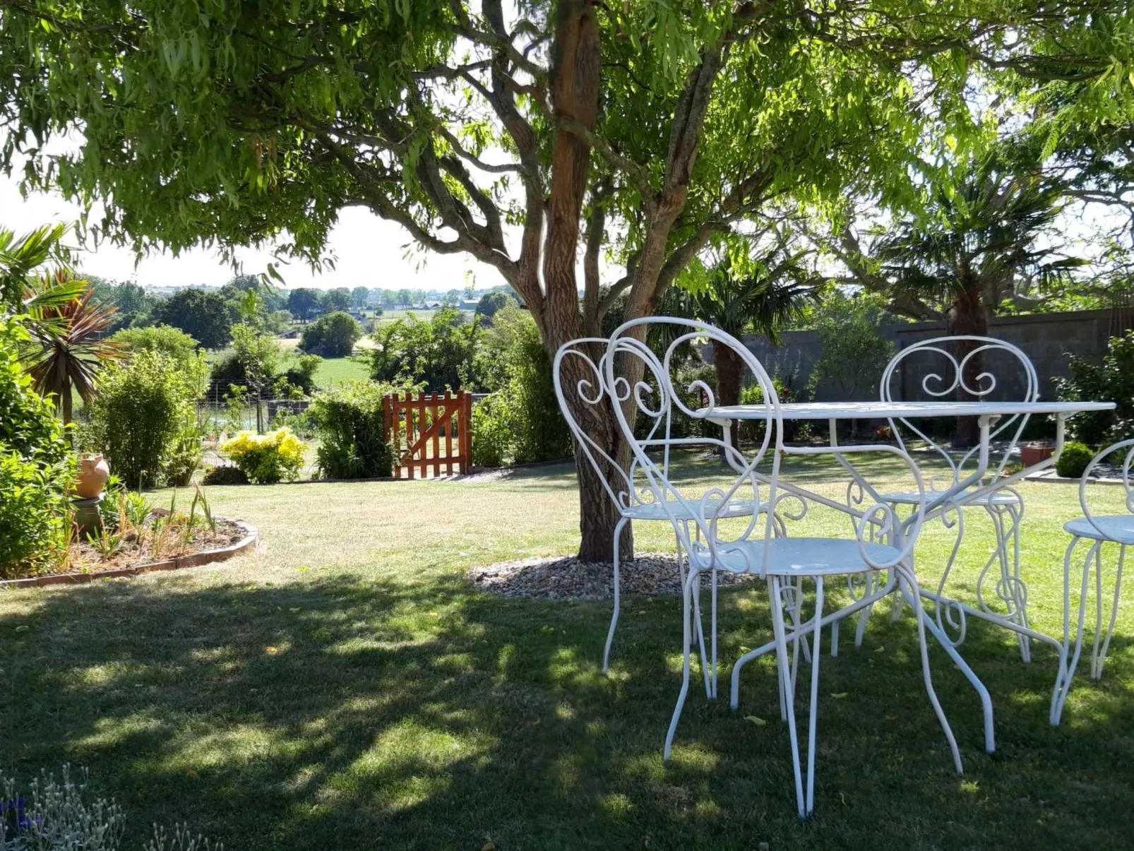 Gite Pamphilienne mit Blick auf Mont Saint Michel-Dehors