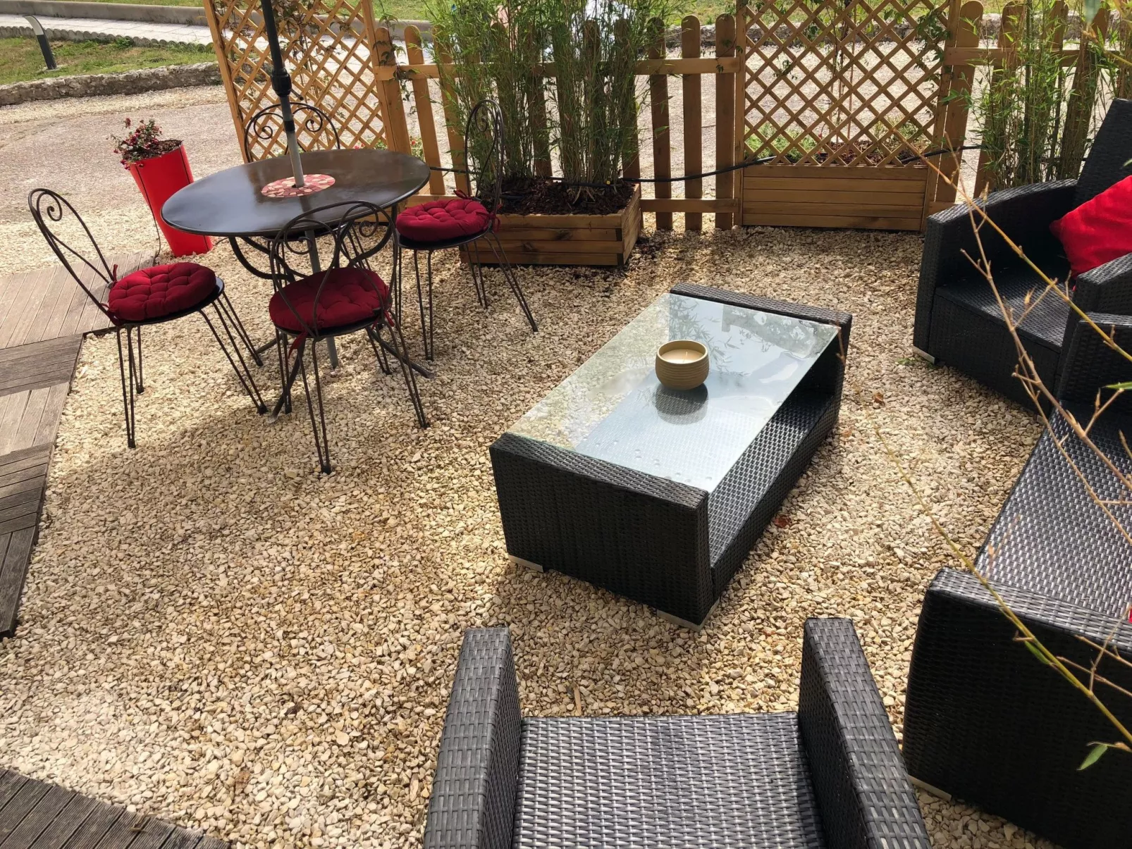 Cottage de la tour duplex 100m2 mit Pool Azay le rideau-Drinnen