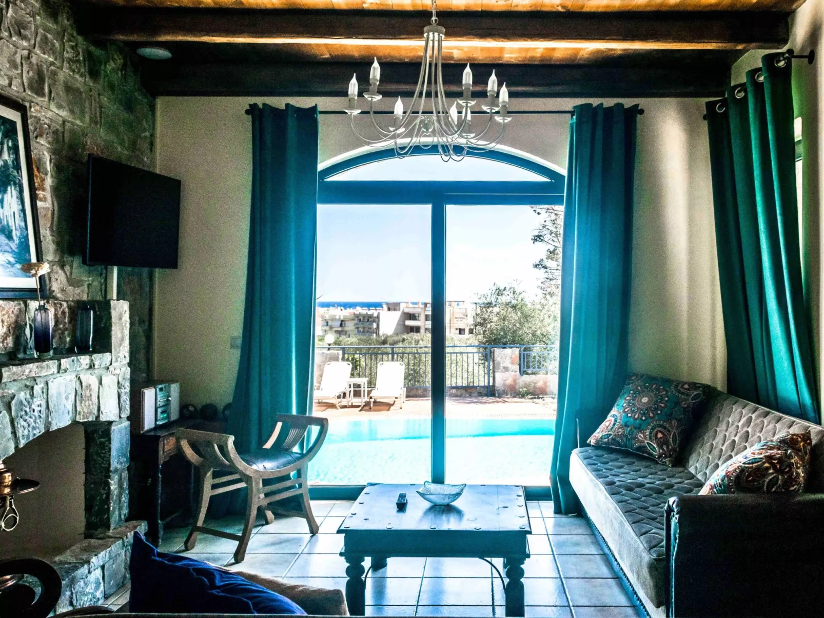 Niriides Villas_ Liagori_ 2-Schlafzimmer privater Pool