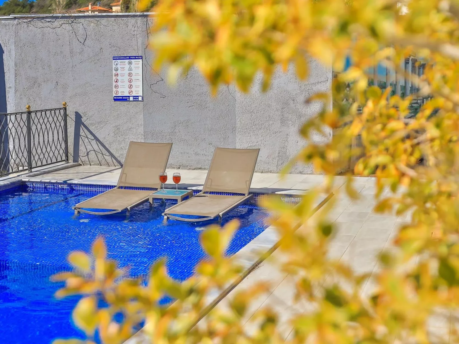 Steinhausvilla in der Natur