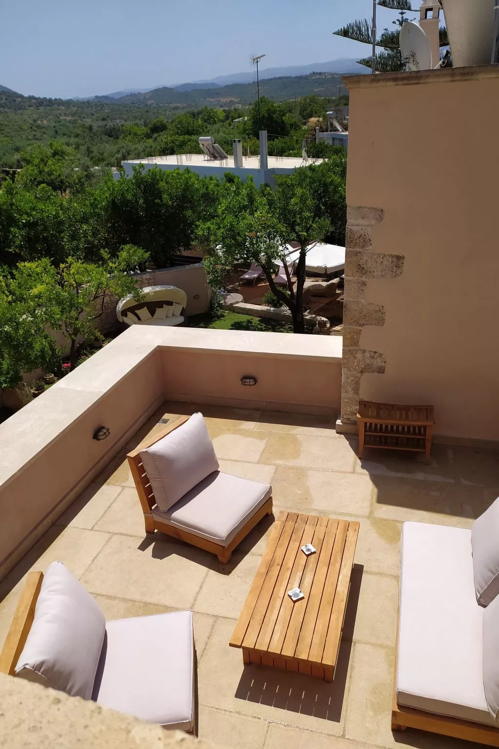 Mit Bergblick-Inside