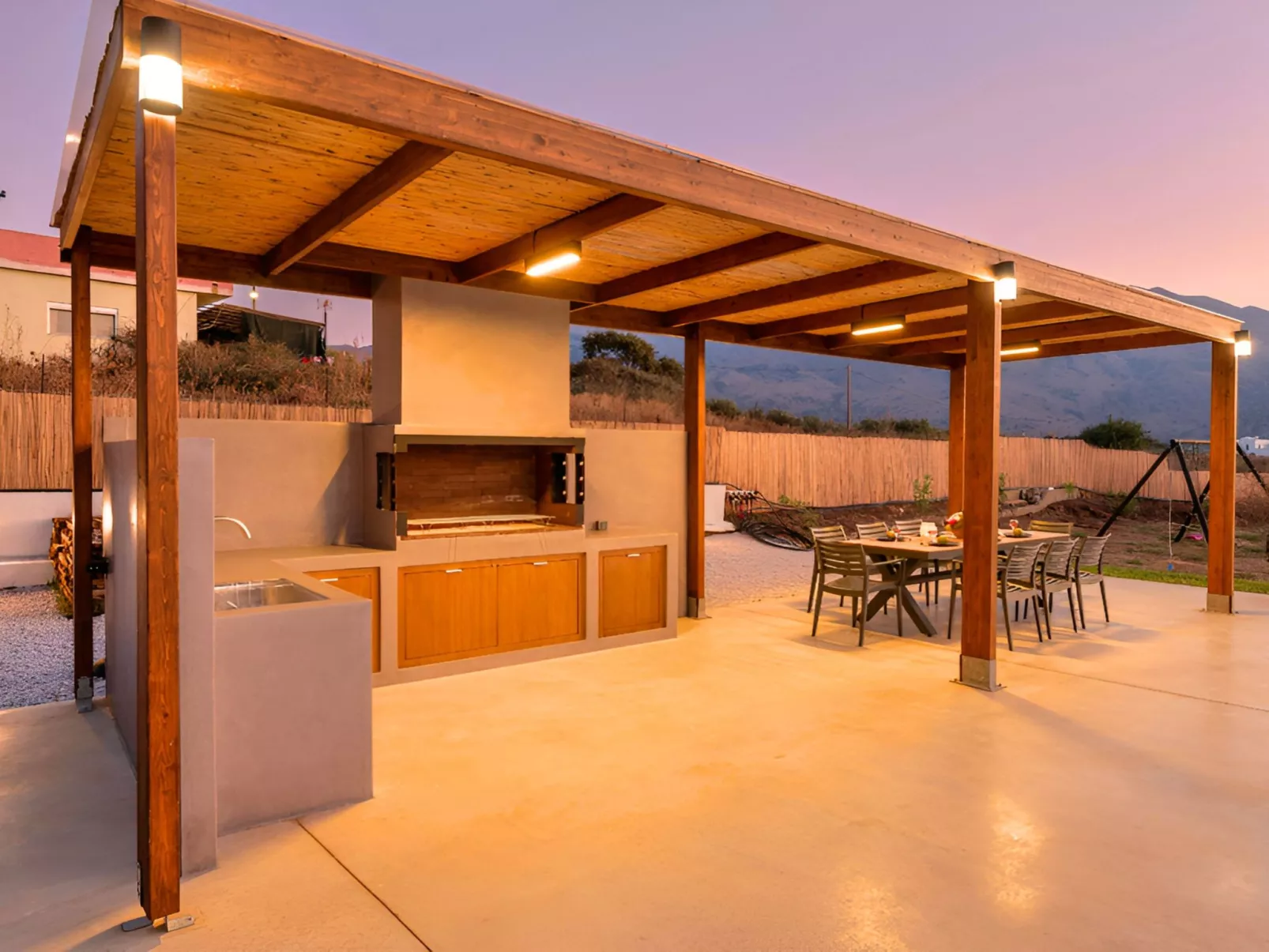 "Vegghera Villa" mit Bergblick