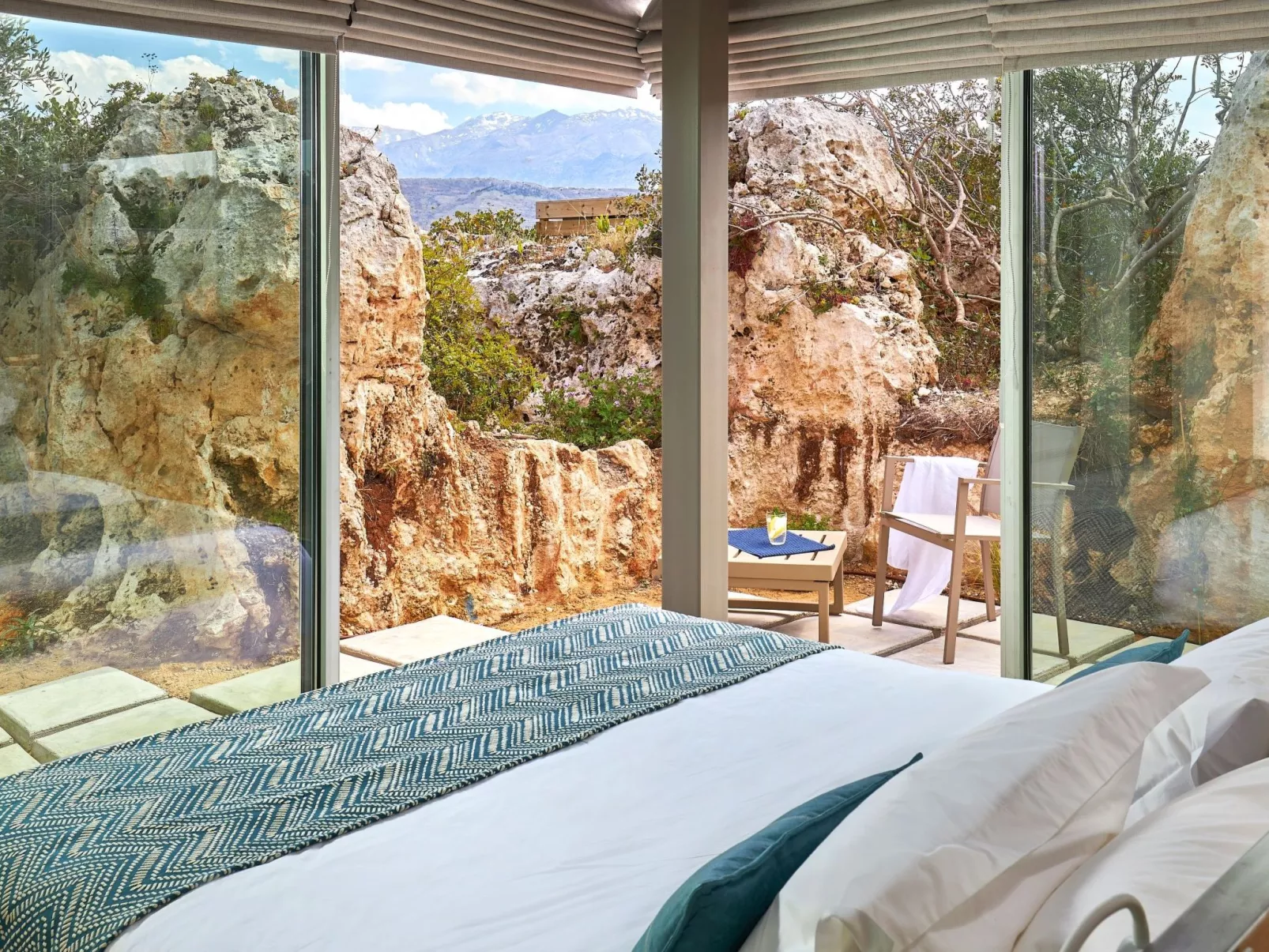 New Olives and Thyme, Meerblick mit 2 beheizten Pools-Dedans