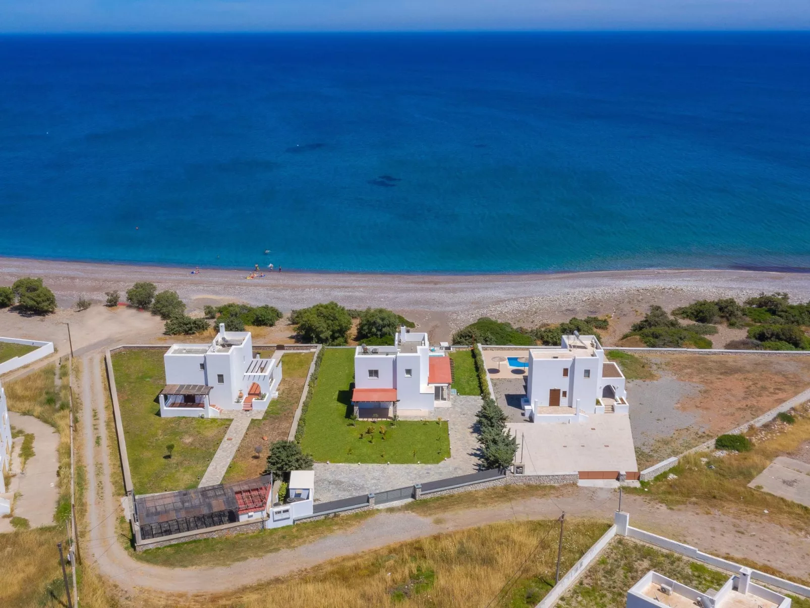 Villa Sevil mit Meerblick-Outside