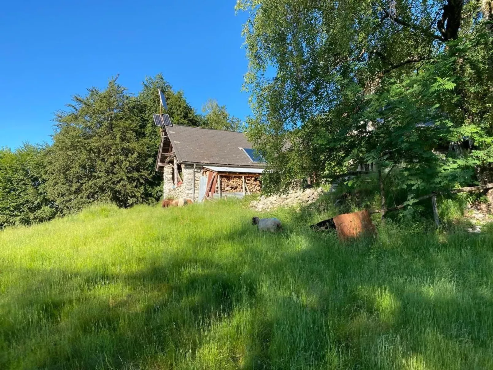 Typisches Tessiner Landleben im Centovalli