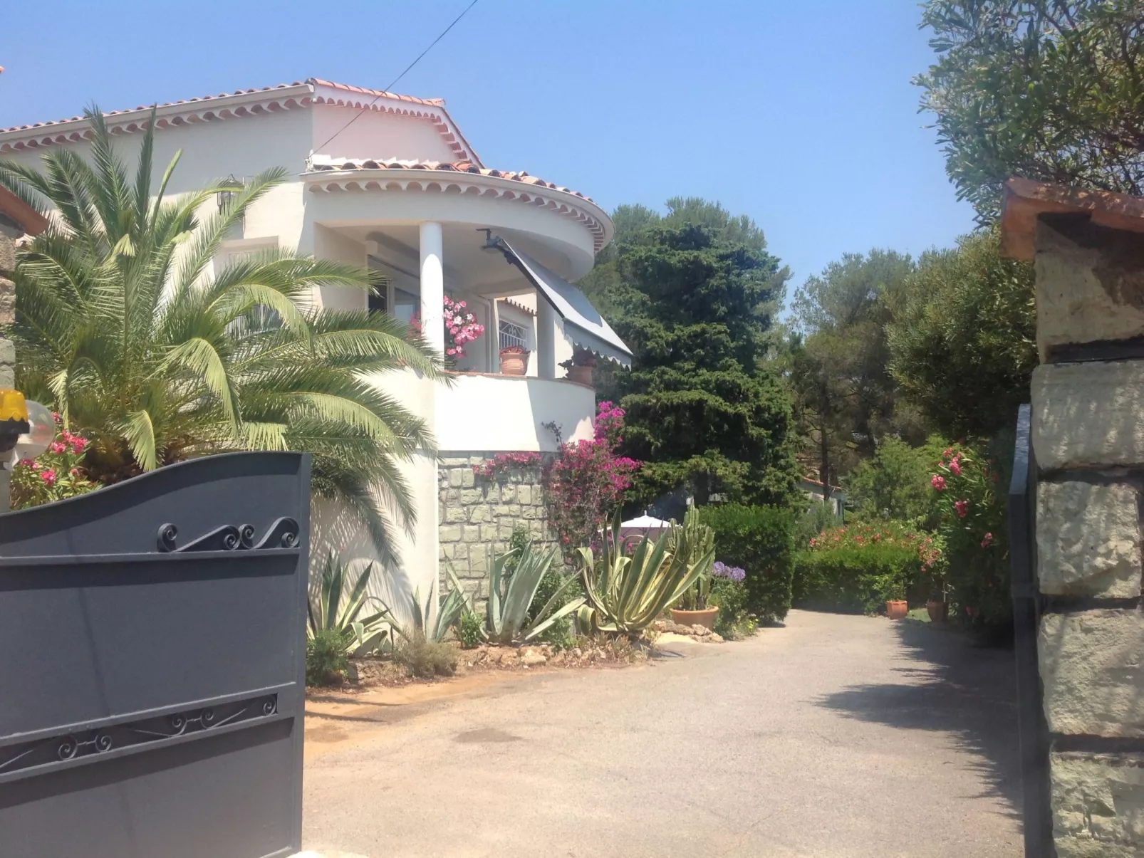 Erdgeschoss der Villa du Pébrier Côte d'Azur Saint Aygulf