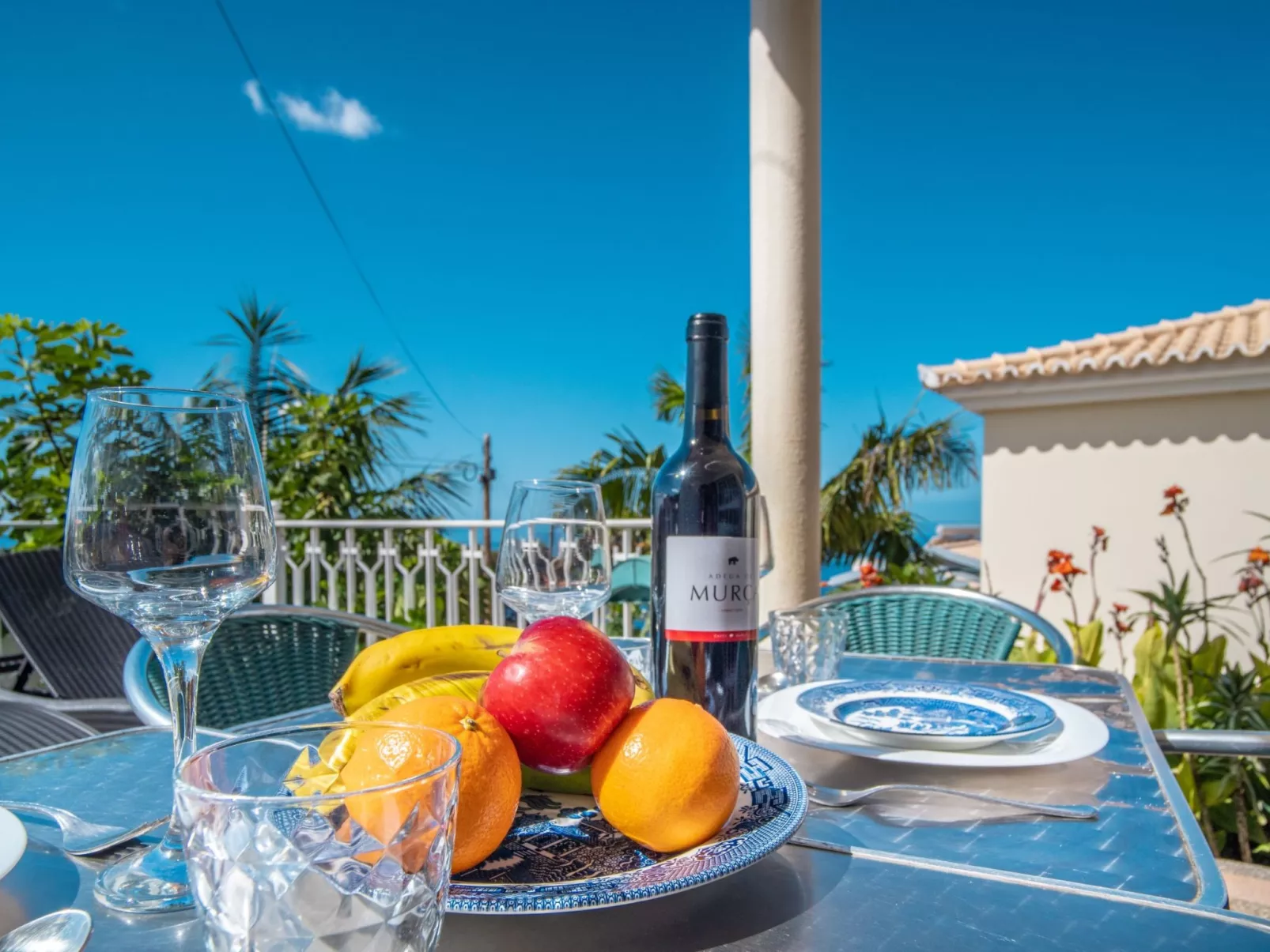 Villa mit Gartenblick-Dehors