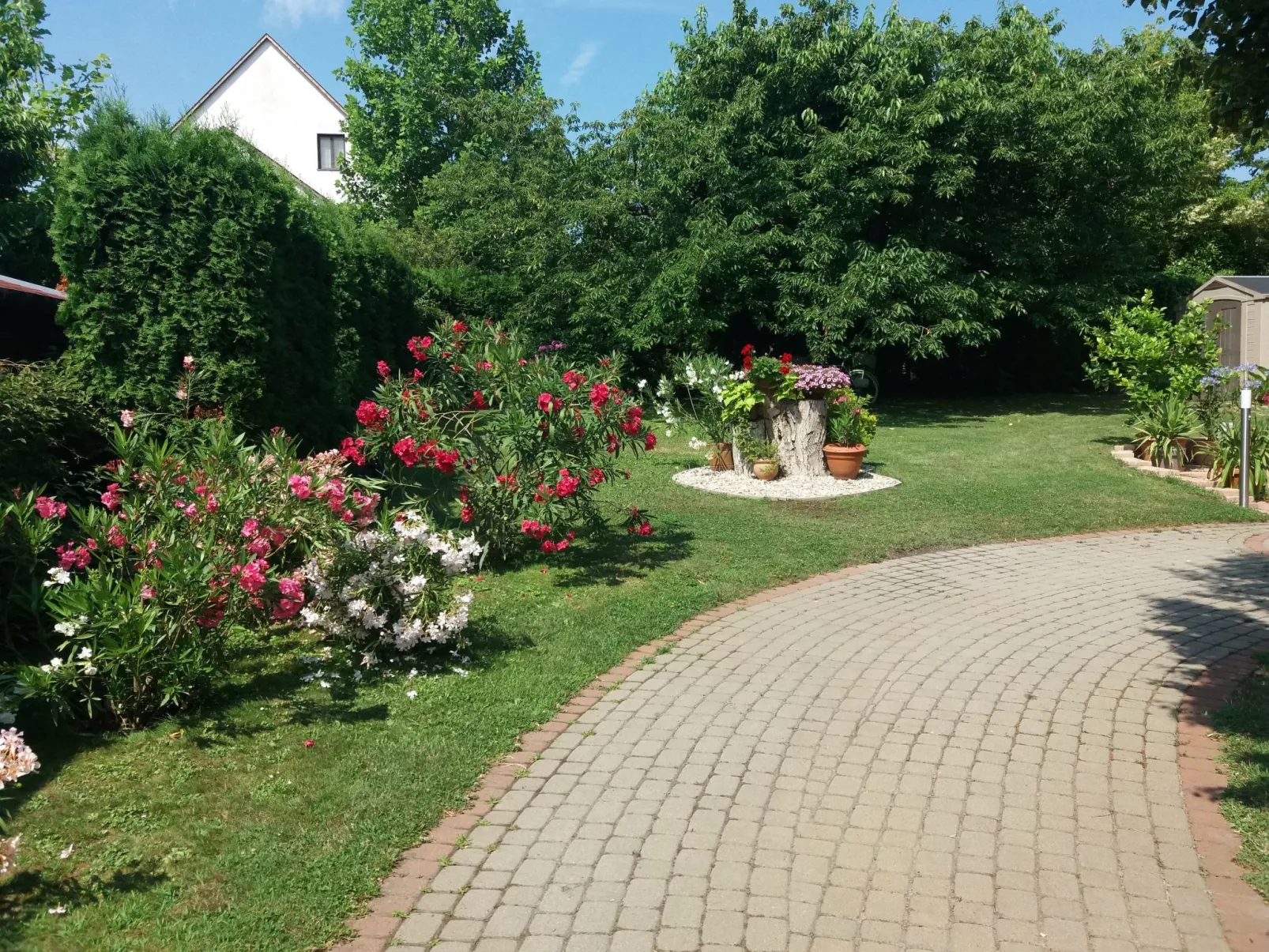 Appartement in Fonyód mit Schönem Garten-Dehors