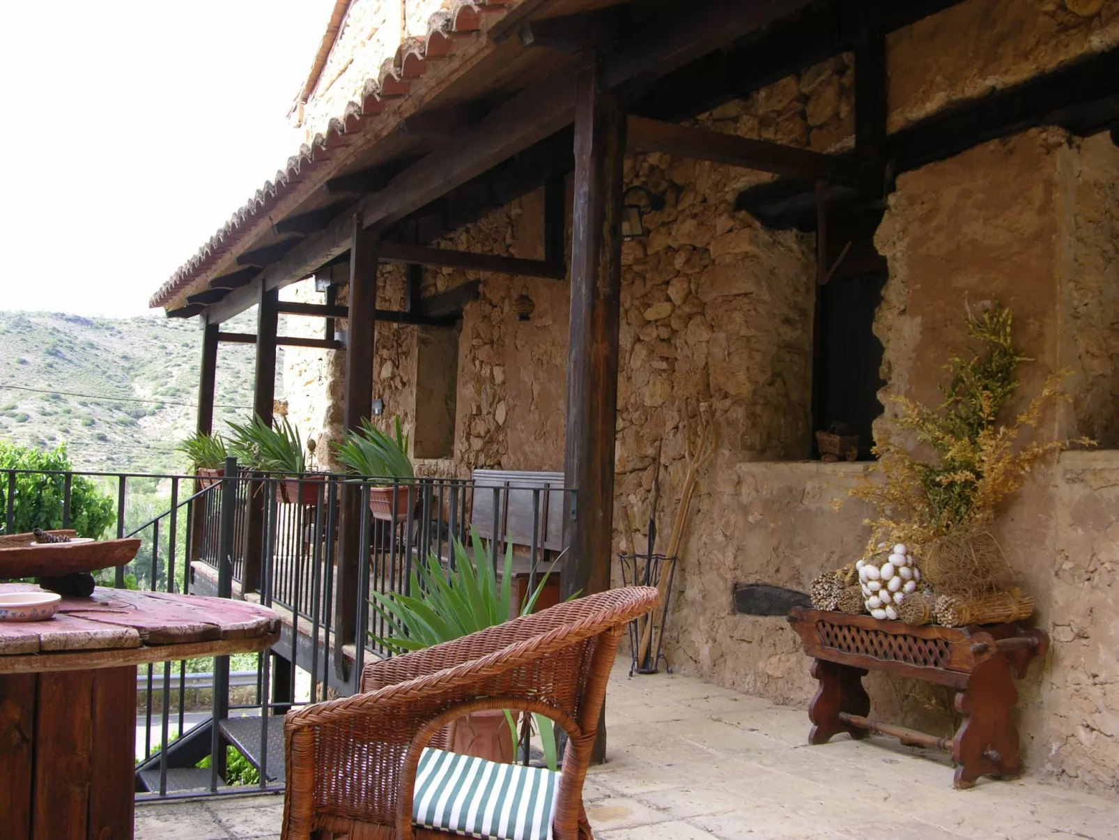 Wohnung Ebrón, Blick auf das Tal.