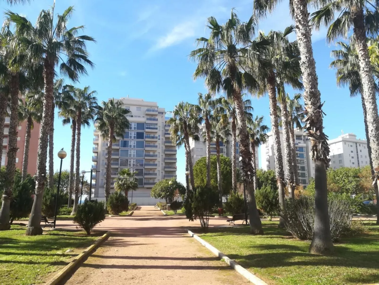 Wohnung "la manga beach club" mit Meerblick-Dehors