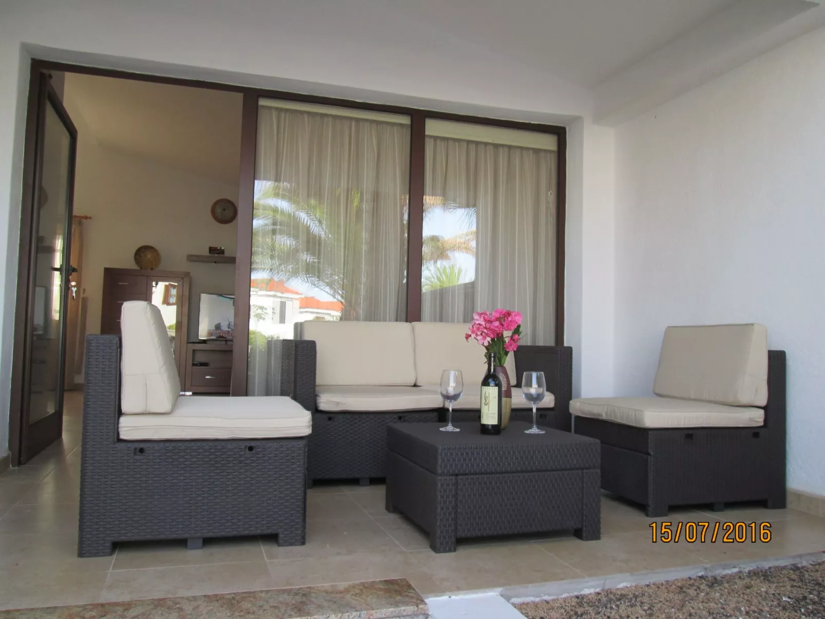 Wohnung "la Palmera" mit privatem Garten-Inside