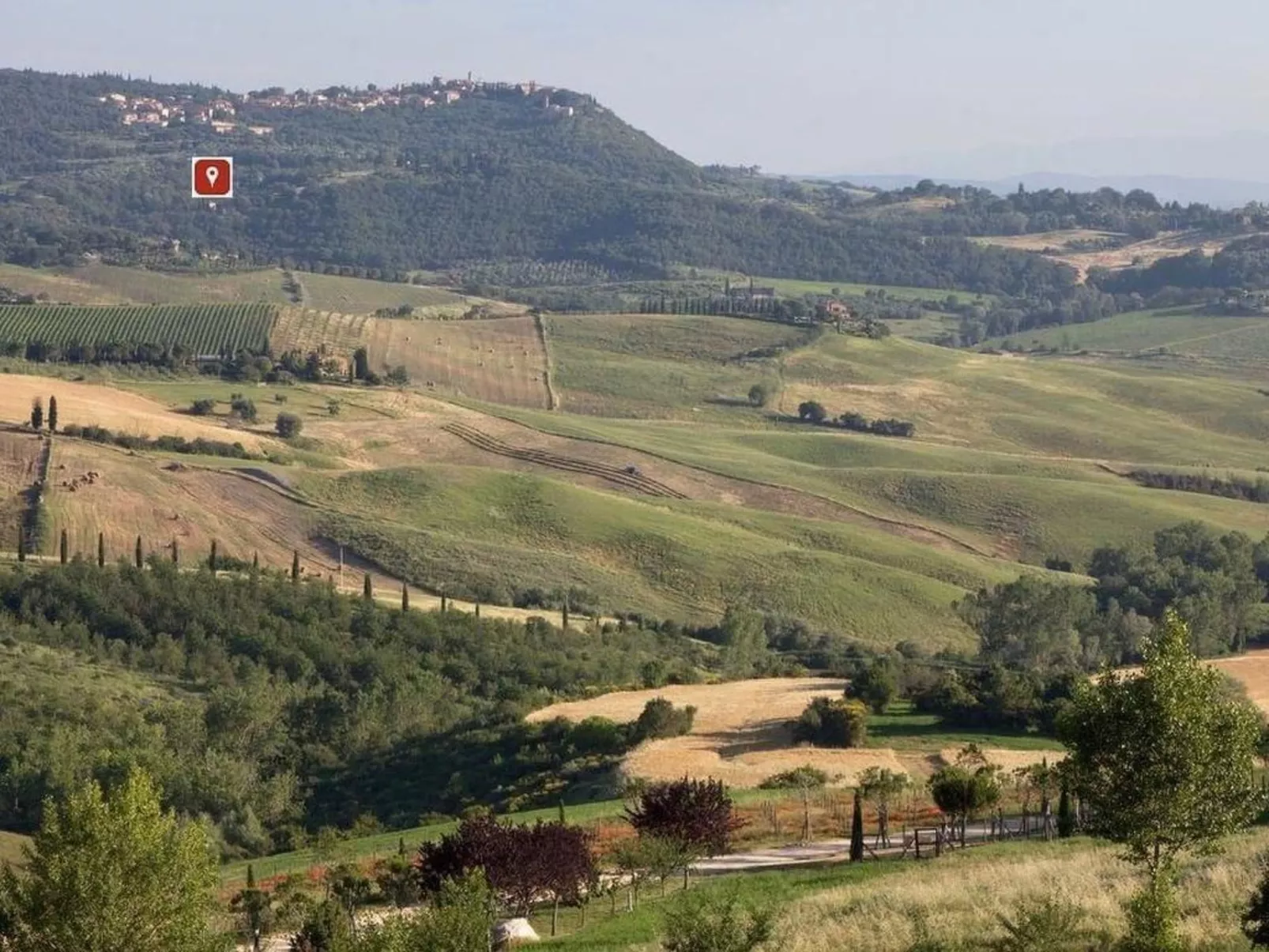 Haus Banditello, Blick auf das Tal von Montepulciano-Image-tags.info