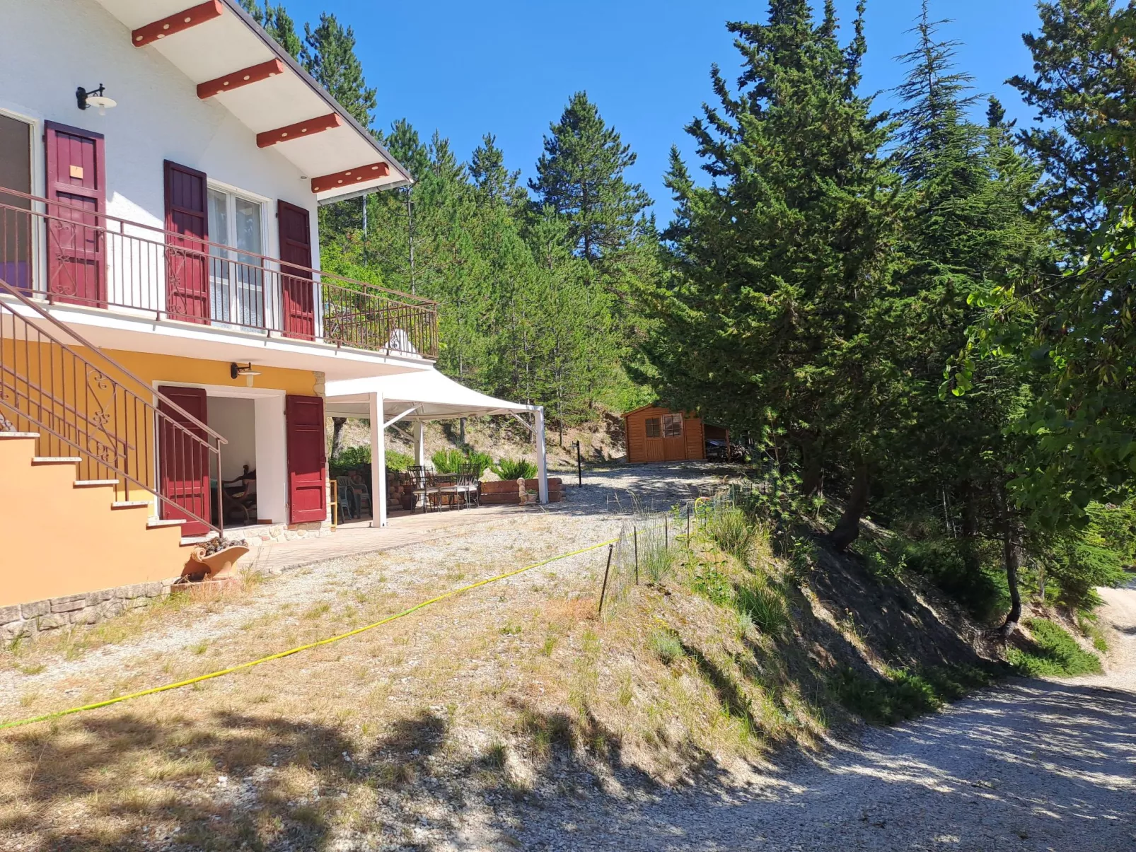 Zwischen Geschichte und Natur bei Holiday World-Draußen