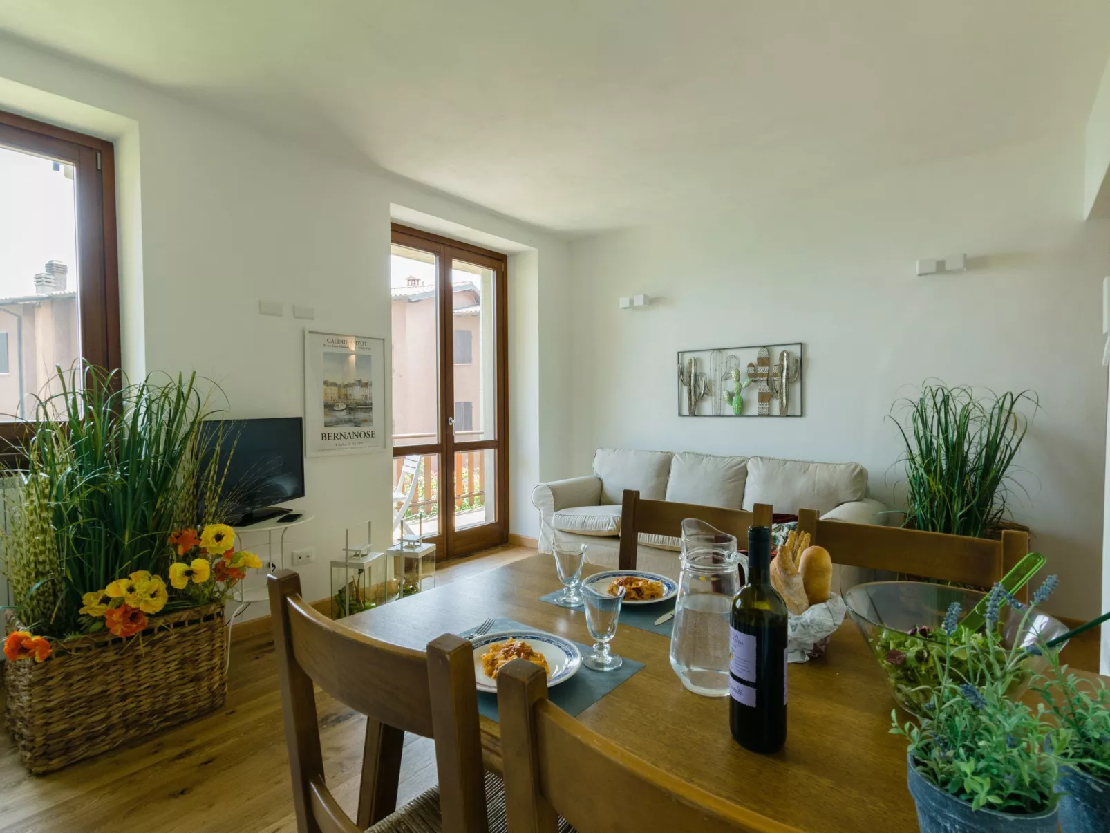 Wohnung 'Abstieg zum See' mit Wasserblick