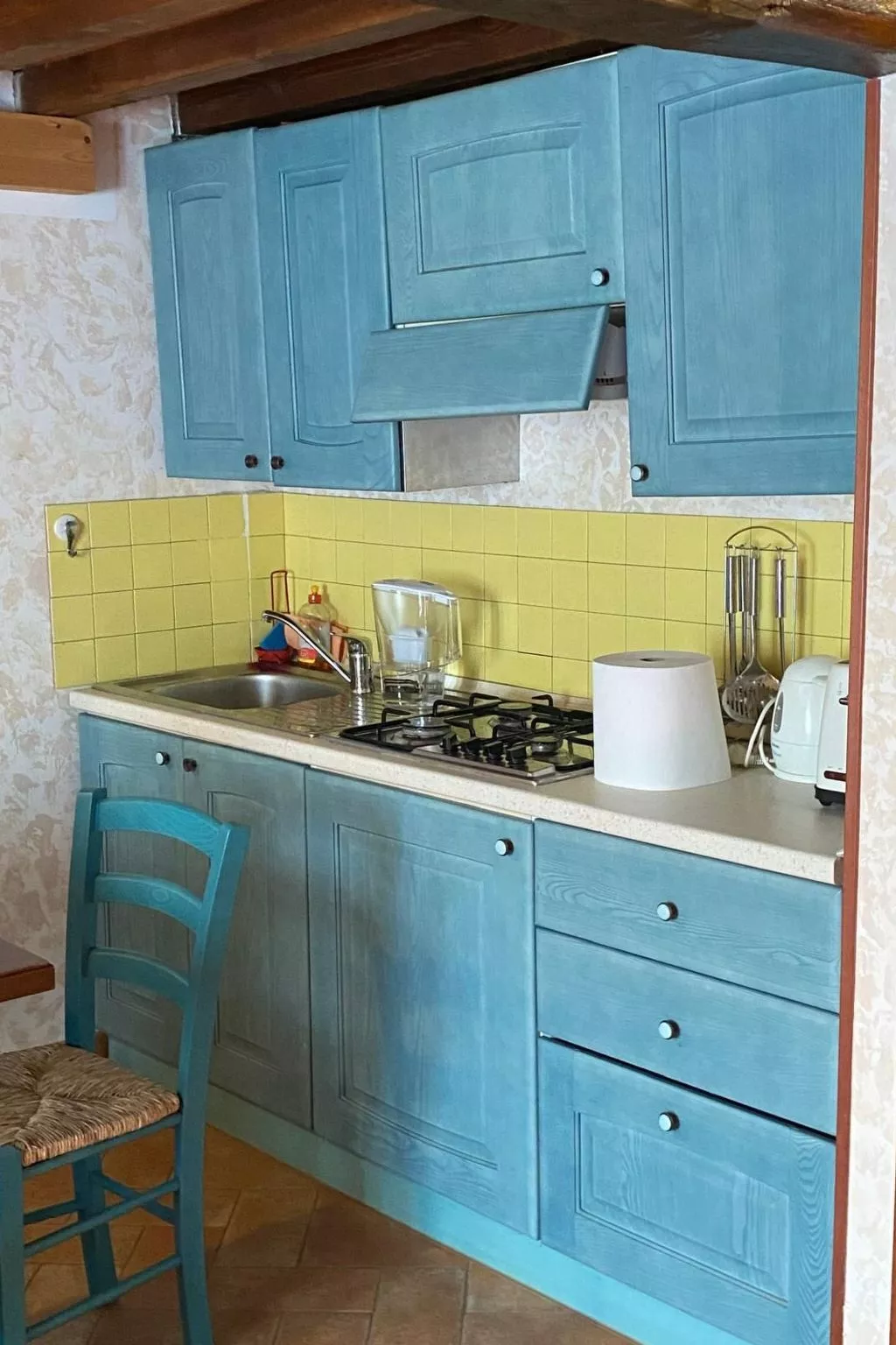 Wohnung 'The Blue Octopus' mit Blick aufs Wasser