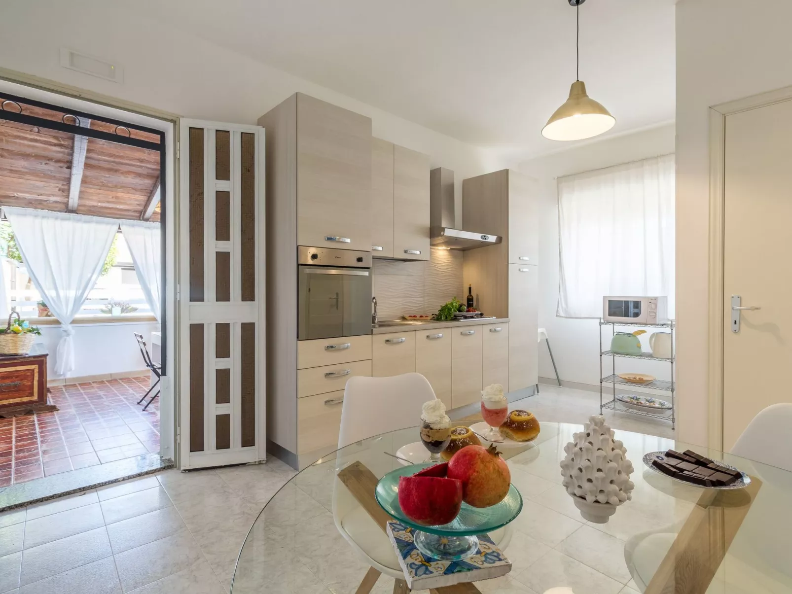 Kairòs, Wohnung 10 m vom Sandstrand entfernt