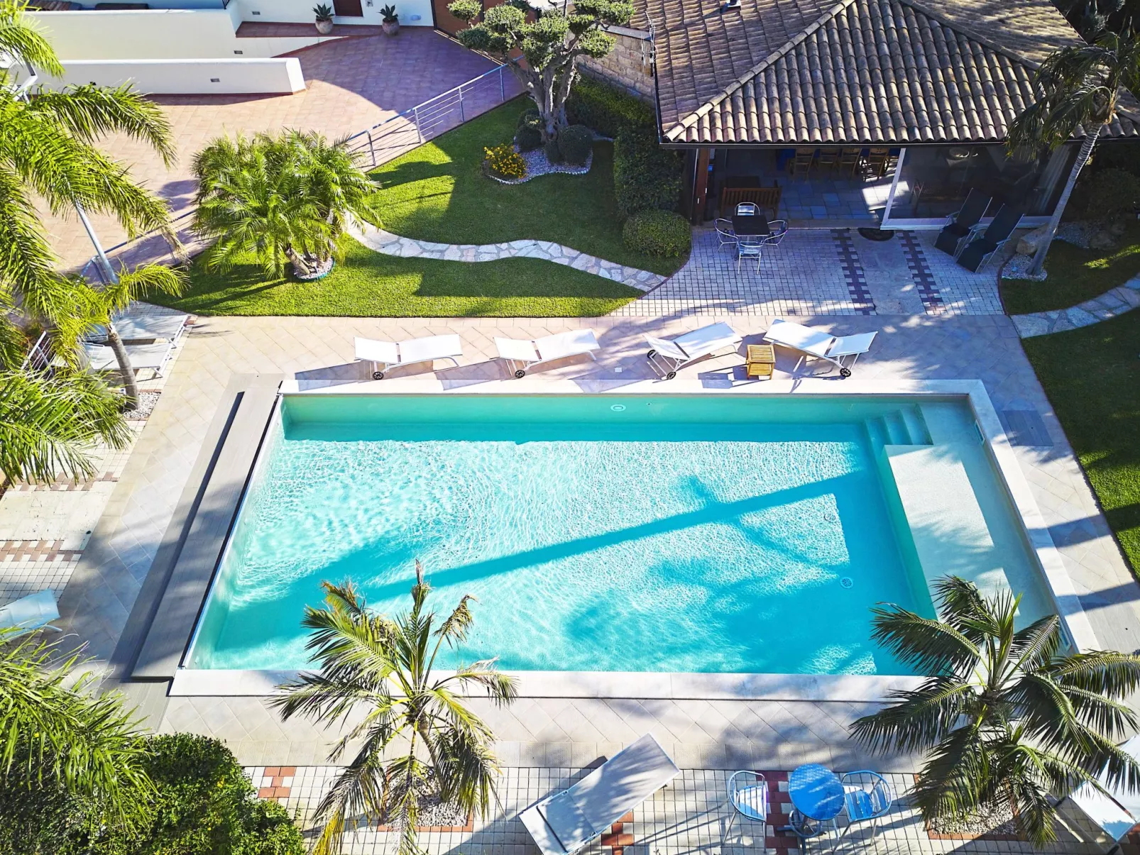 Villa in Alcamo mit privatem Pool und Garten-Dehors