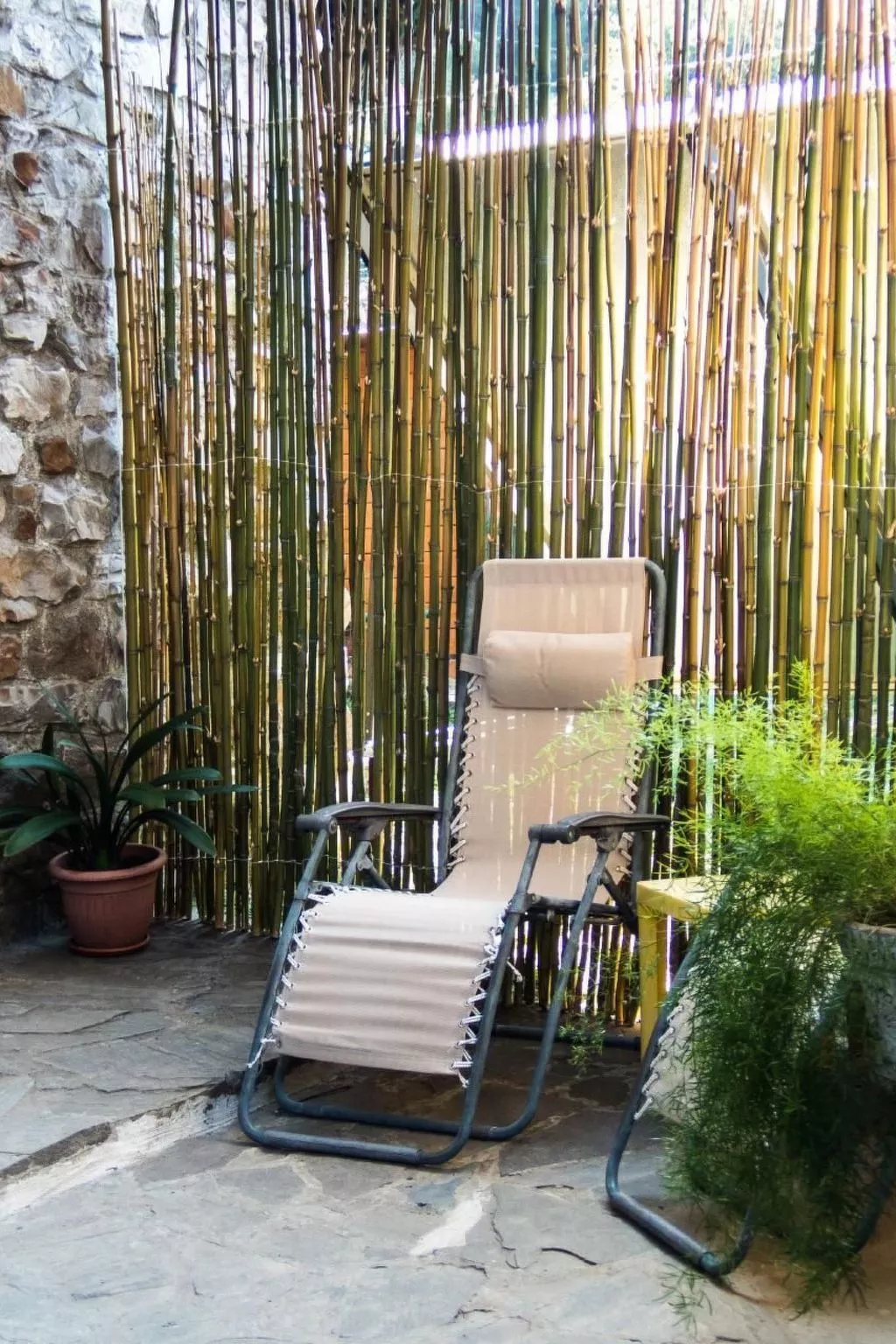 Wohnung in Velva mit Grill, Terrasse und Garten-Outside