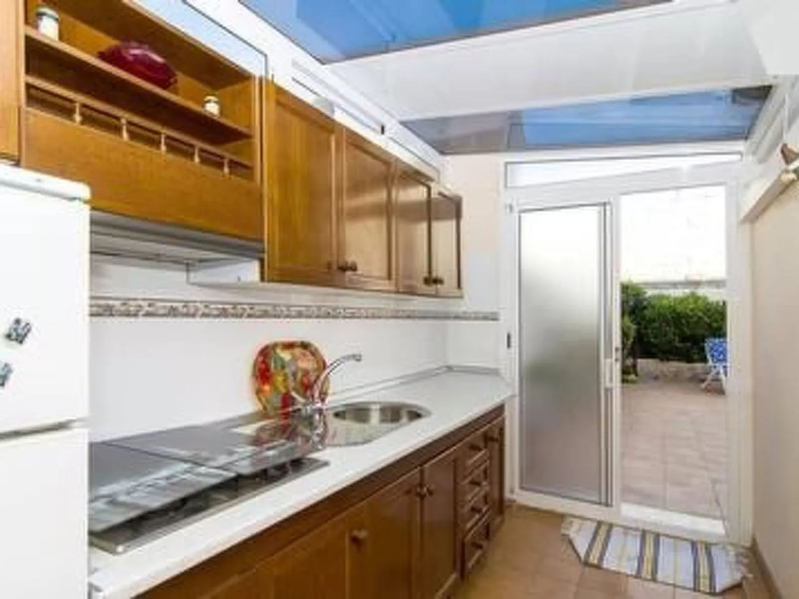 Wohnung mit Terrasse und privatem Pool-Dedans