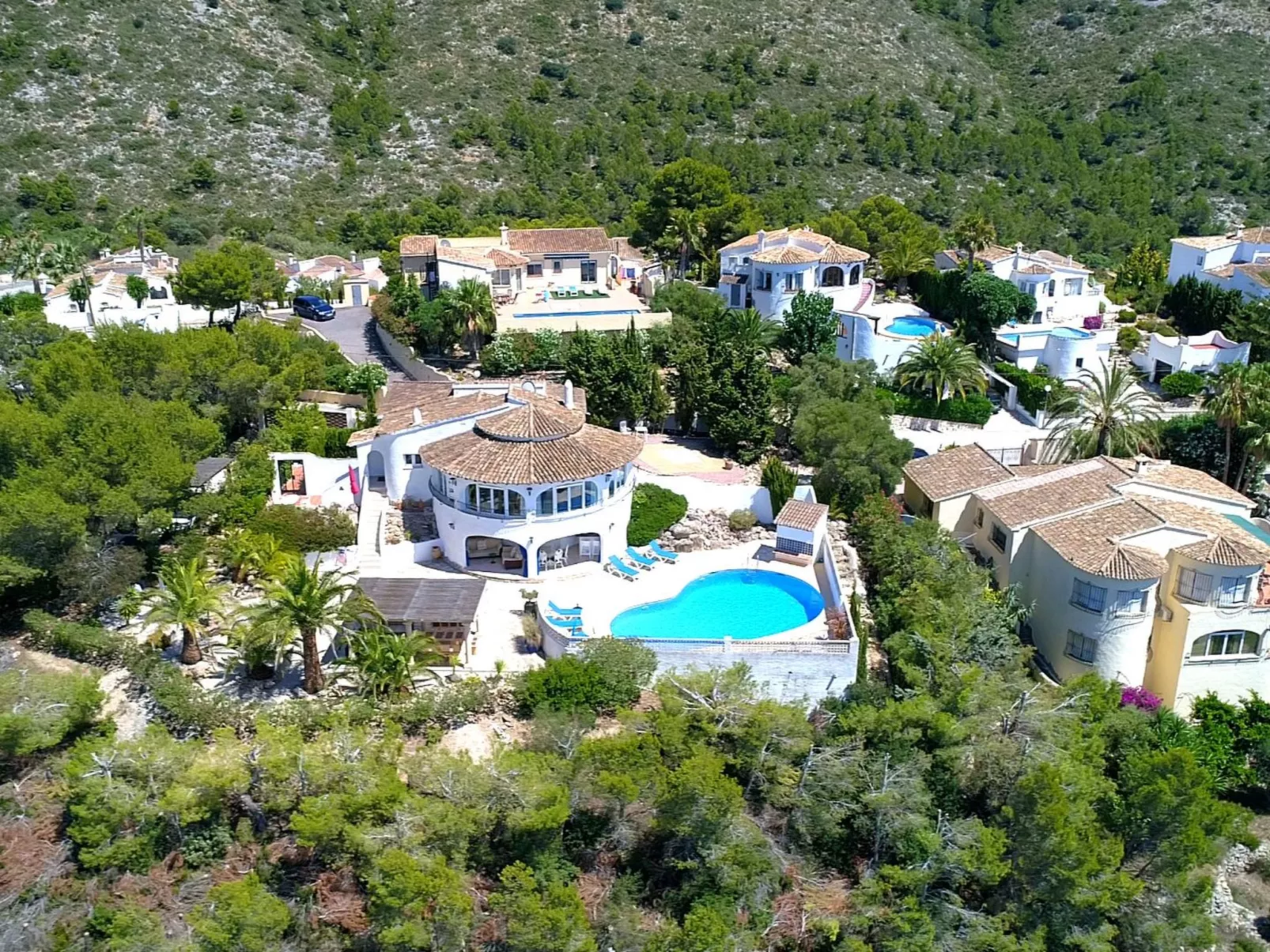 Villa "Mirador al Sur" mit privatem Pool