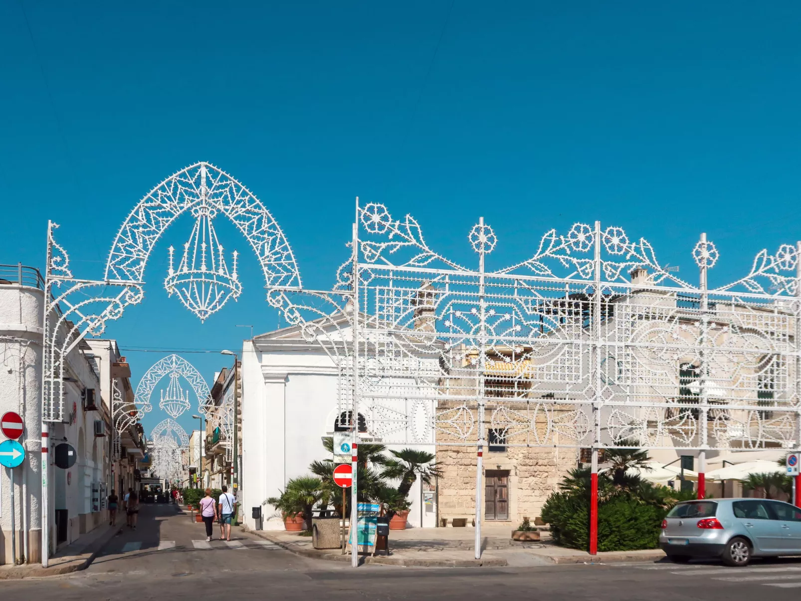 Unterkunft über den Dächern von Otranto mit riesiger Dachterrasse-Environnement