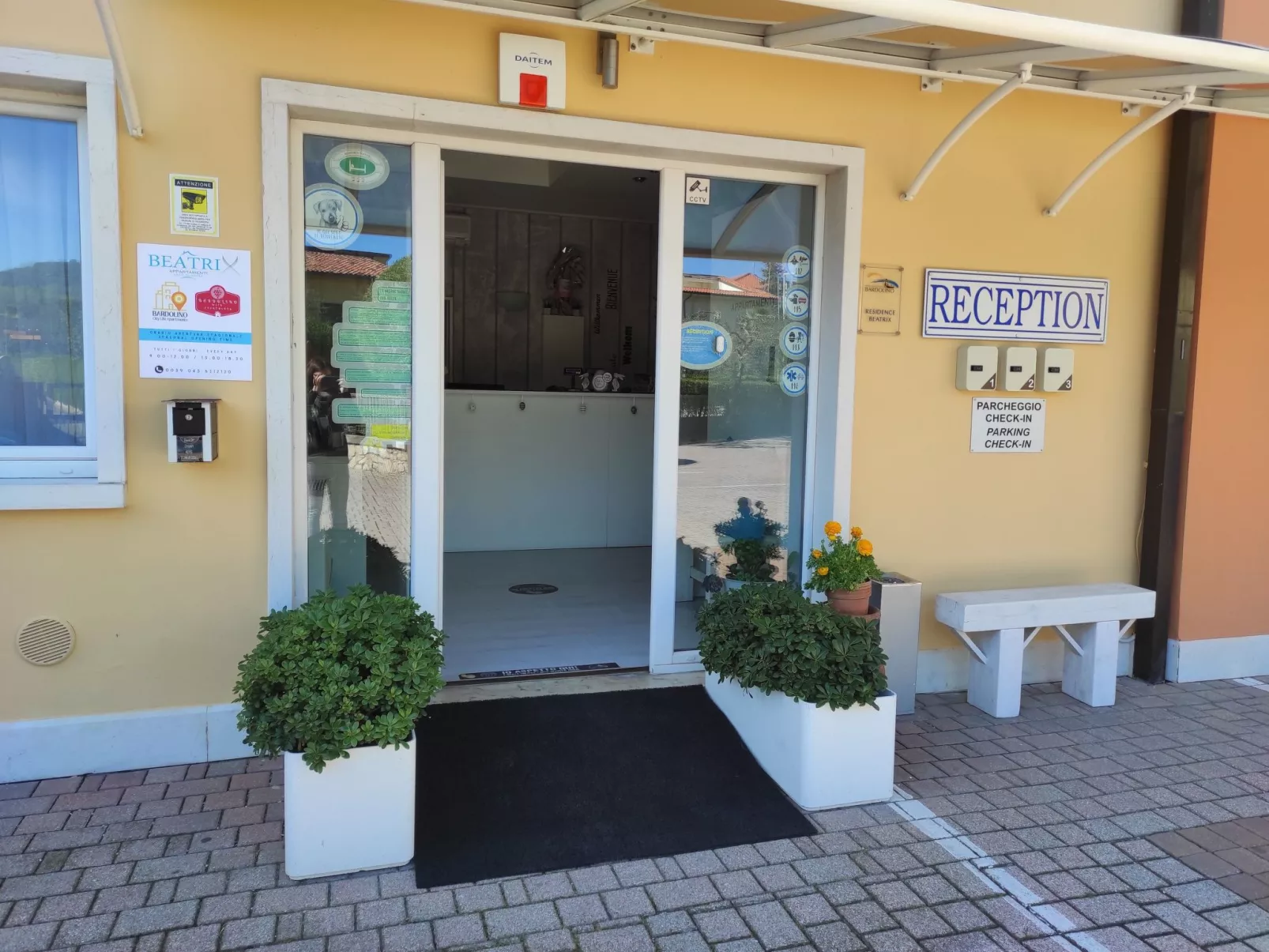 Wohnung im Zentrum von Bardolino-Draußen