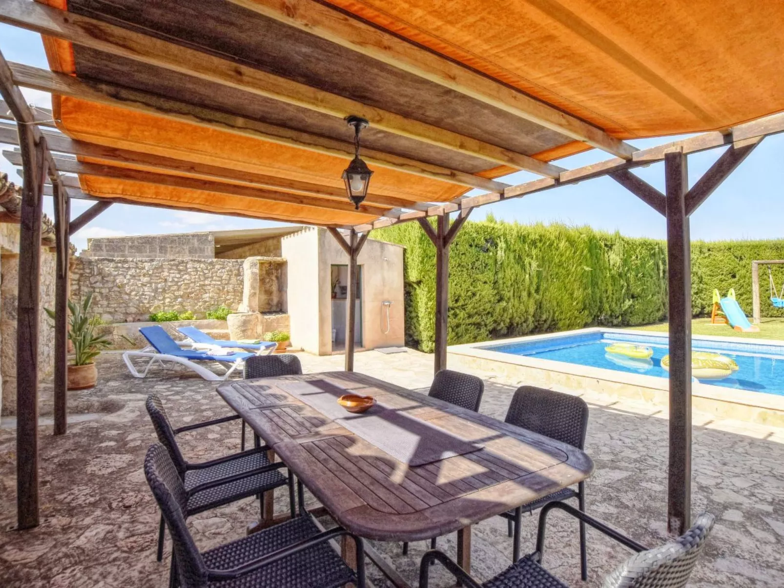 Wunderschönes Ferienhaus in Vilafranca De Bonany mit Privatem Pool-Image-tags.info