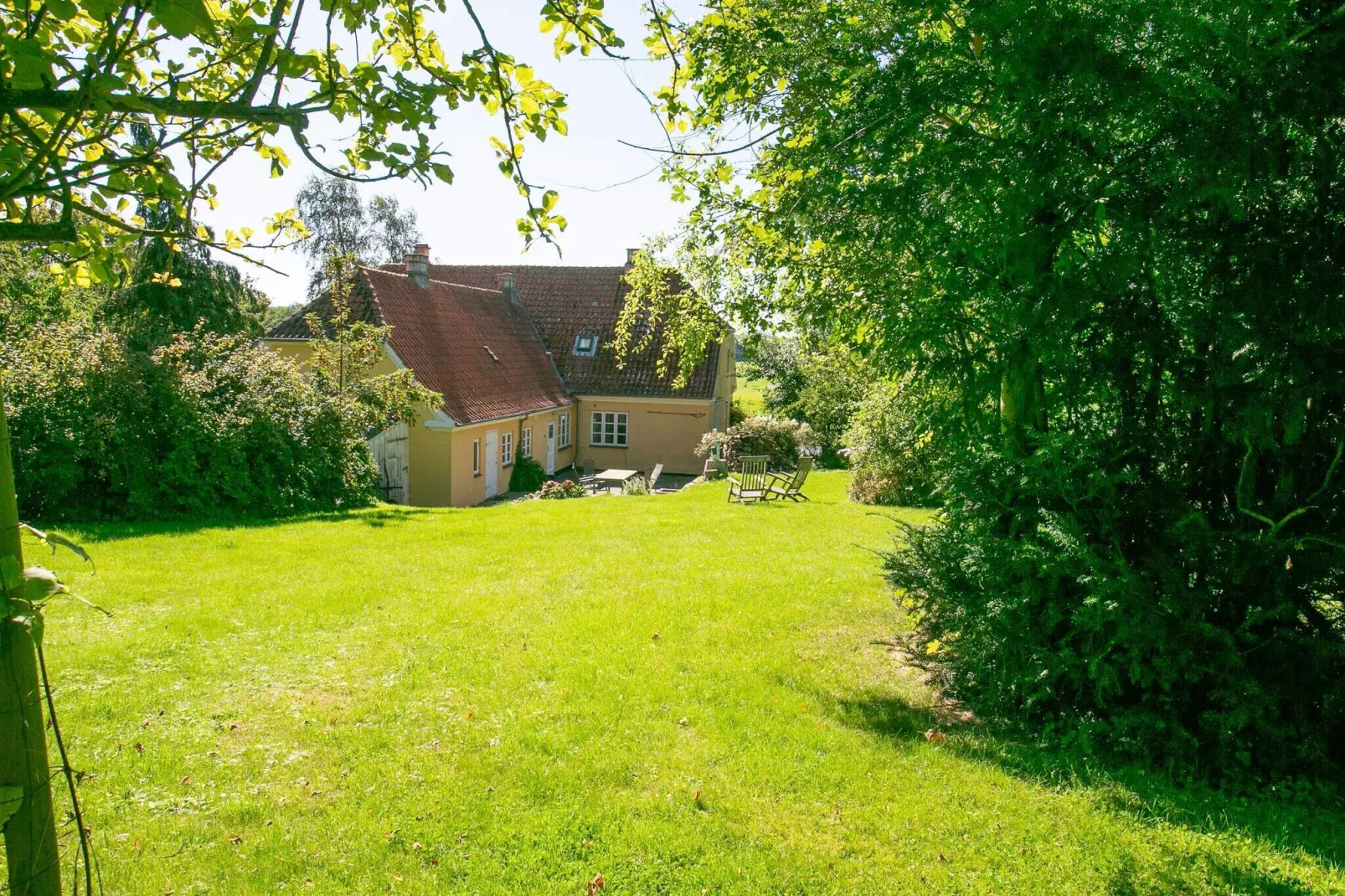 7 Personen Ferienhaus in Tranekær-By Traum-Außenbereich