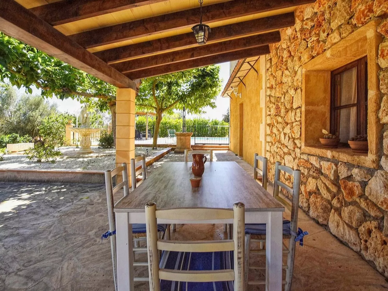 Finca mit Schwimmbad und in der Nähe des Rafal Nadal Zentrums-Draußen