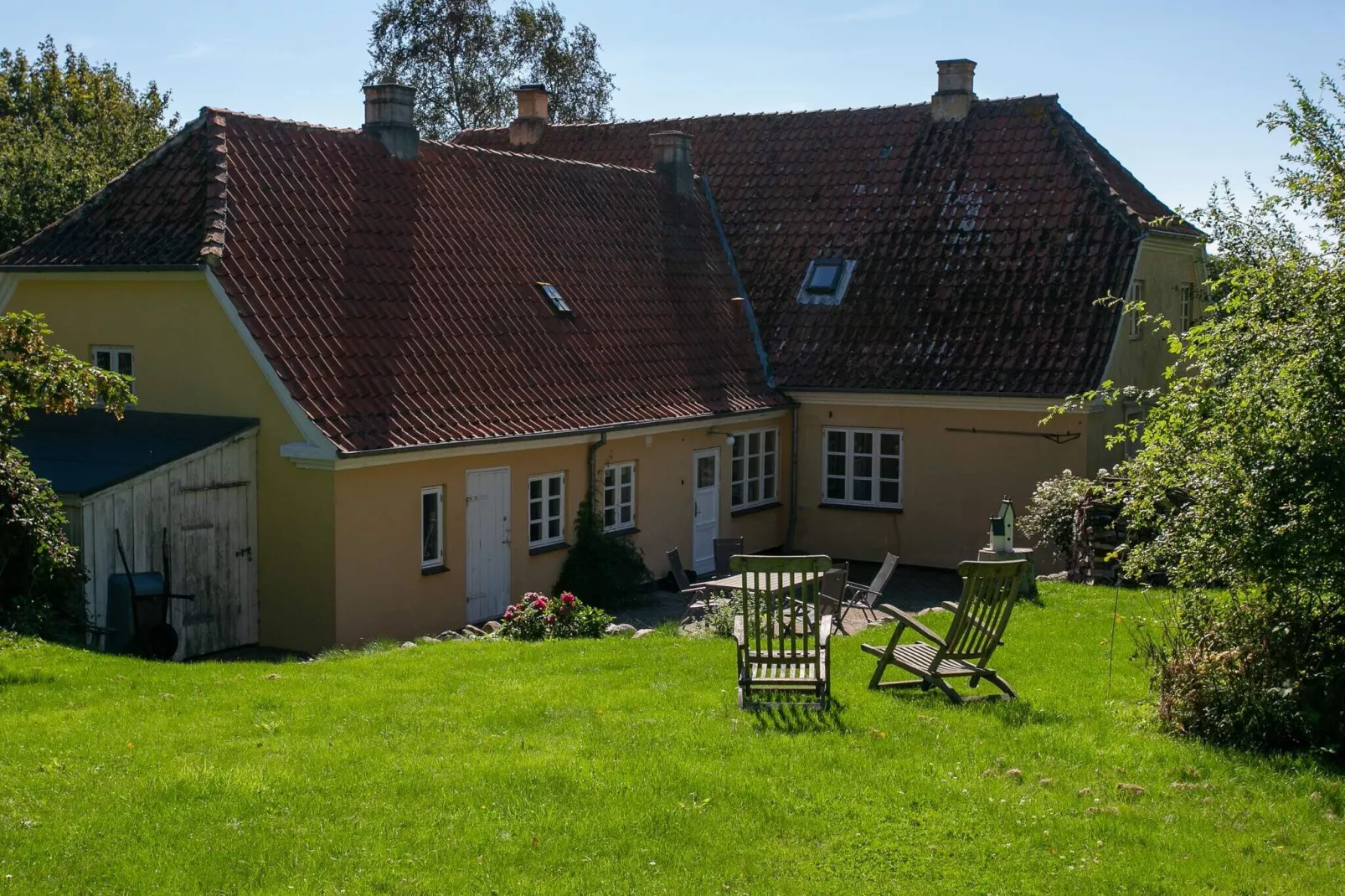 7 Personen Ferienhaus in Tranekær-By Traum-Außenbereich