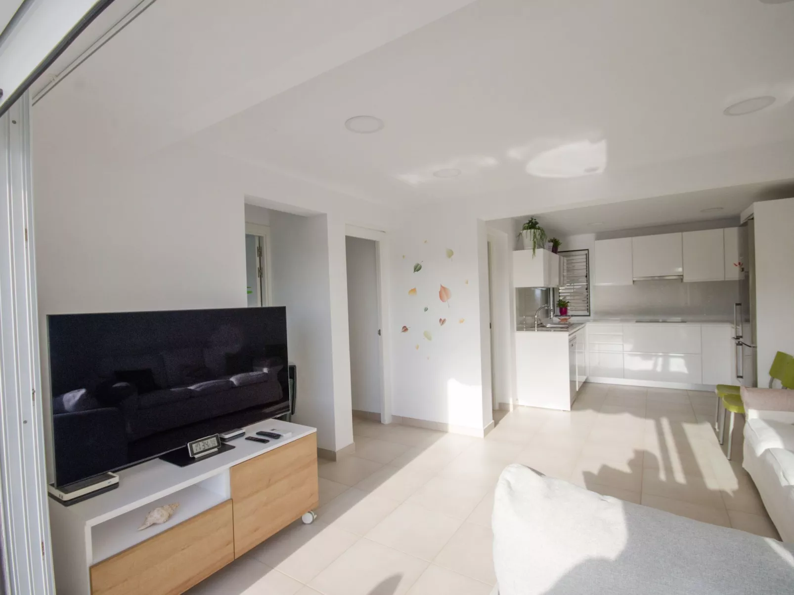 Terrassenwohnung mit zwei Schlafzimmern am Strand-Inside