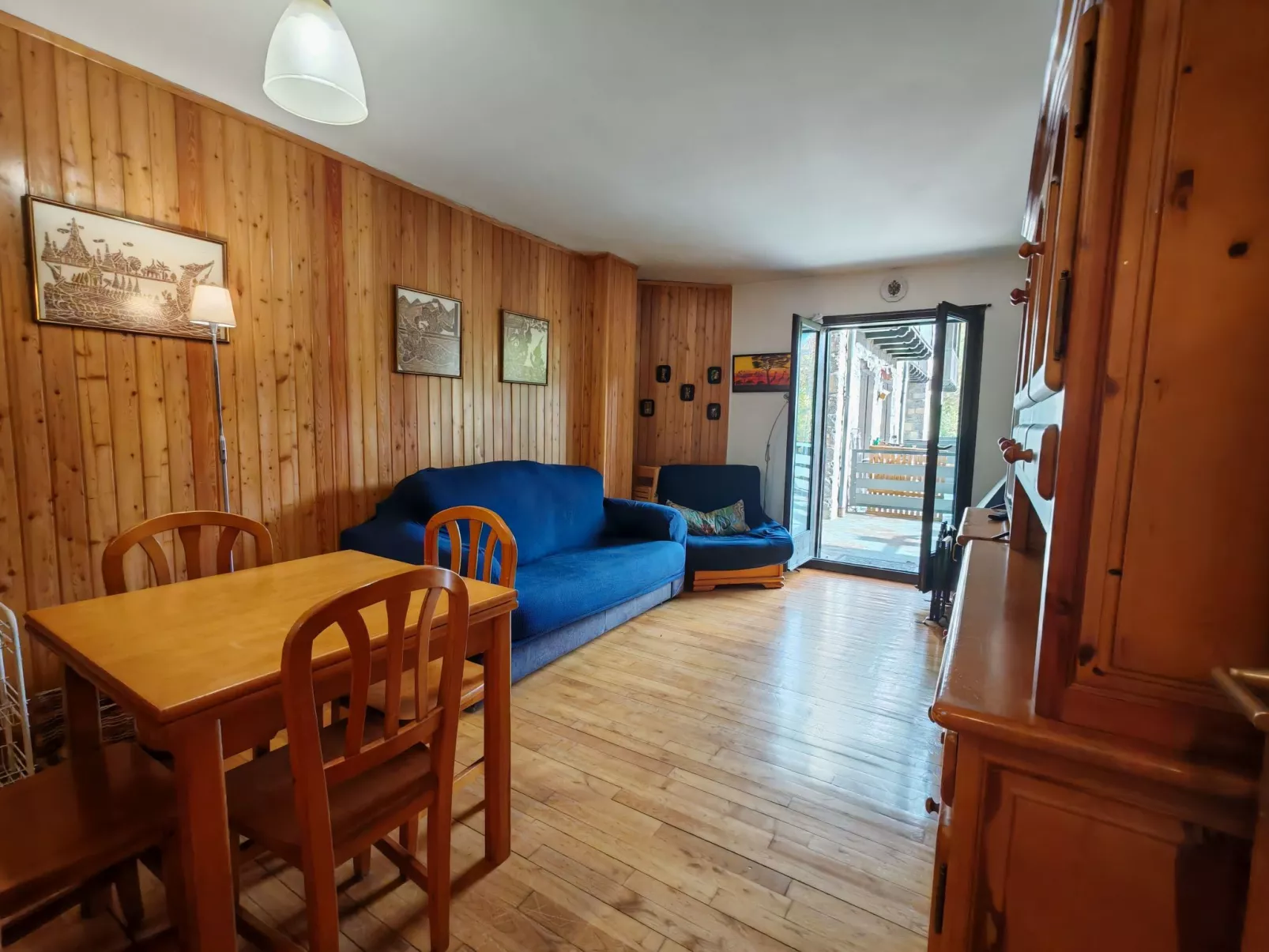 Wohnung Besiberri 3 befindet sich im Erdgeschoss mit Terrasse Vall de Boí