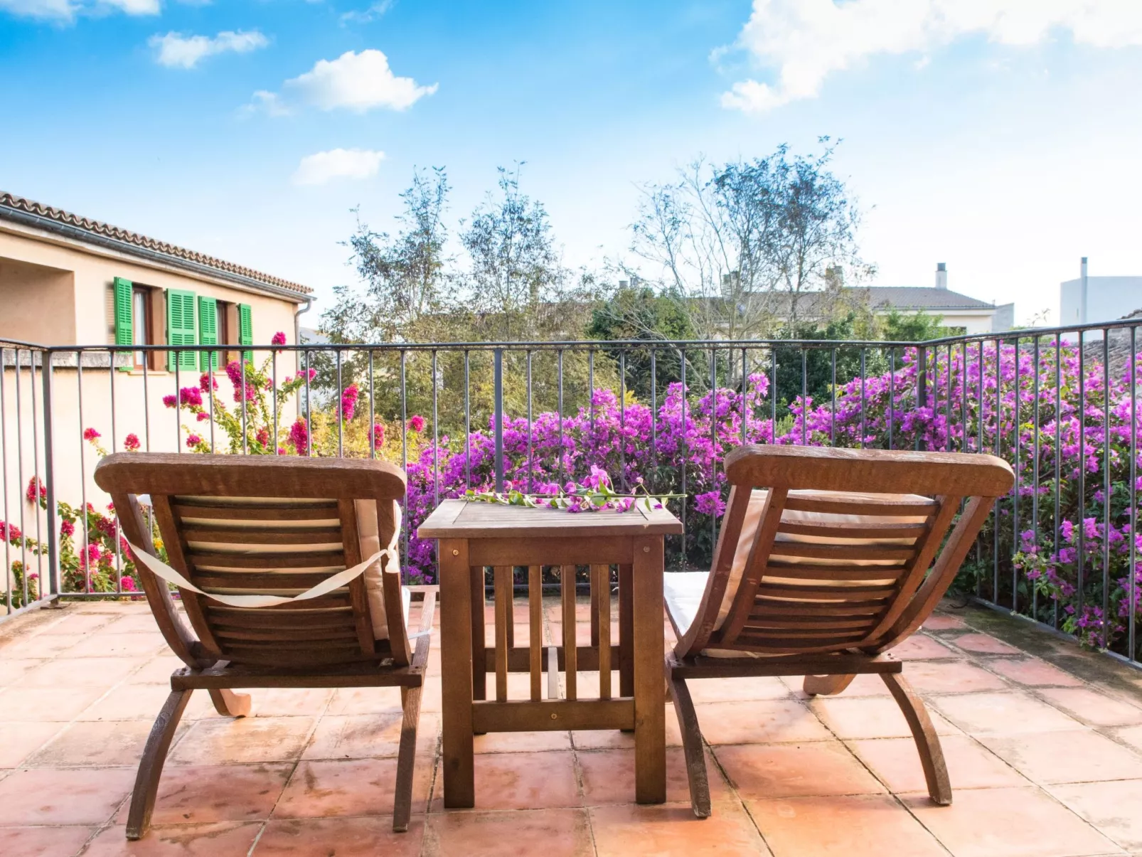 Stadthaus für 12, mit Schwimmbad auf Mallorca-Draußen